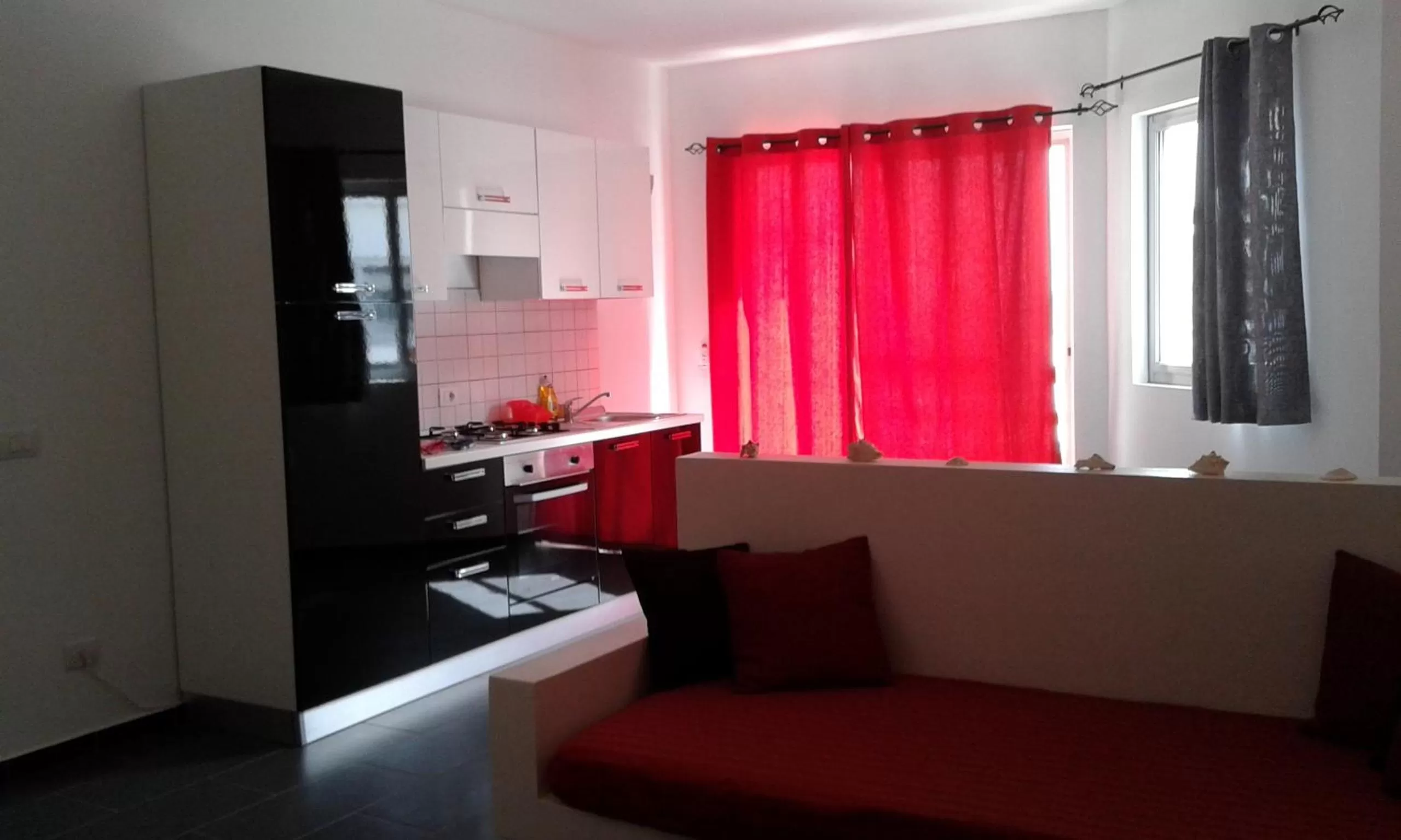 Seating area in Cala da Lua apartments