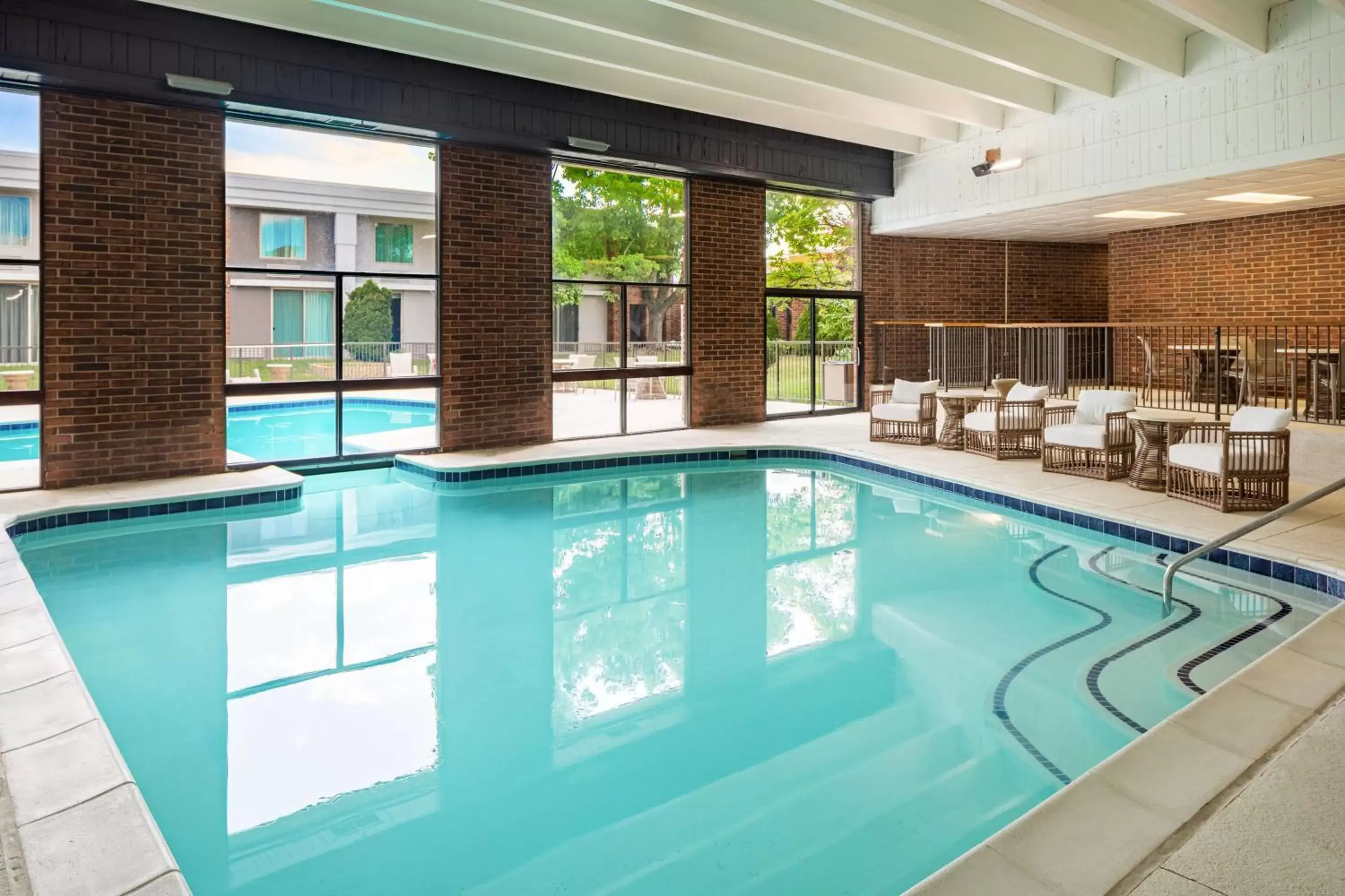 Pool view, Swimming Pool in DoubleTree by Hilton Ann Arbor, MI