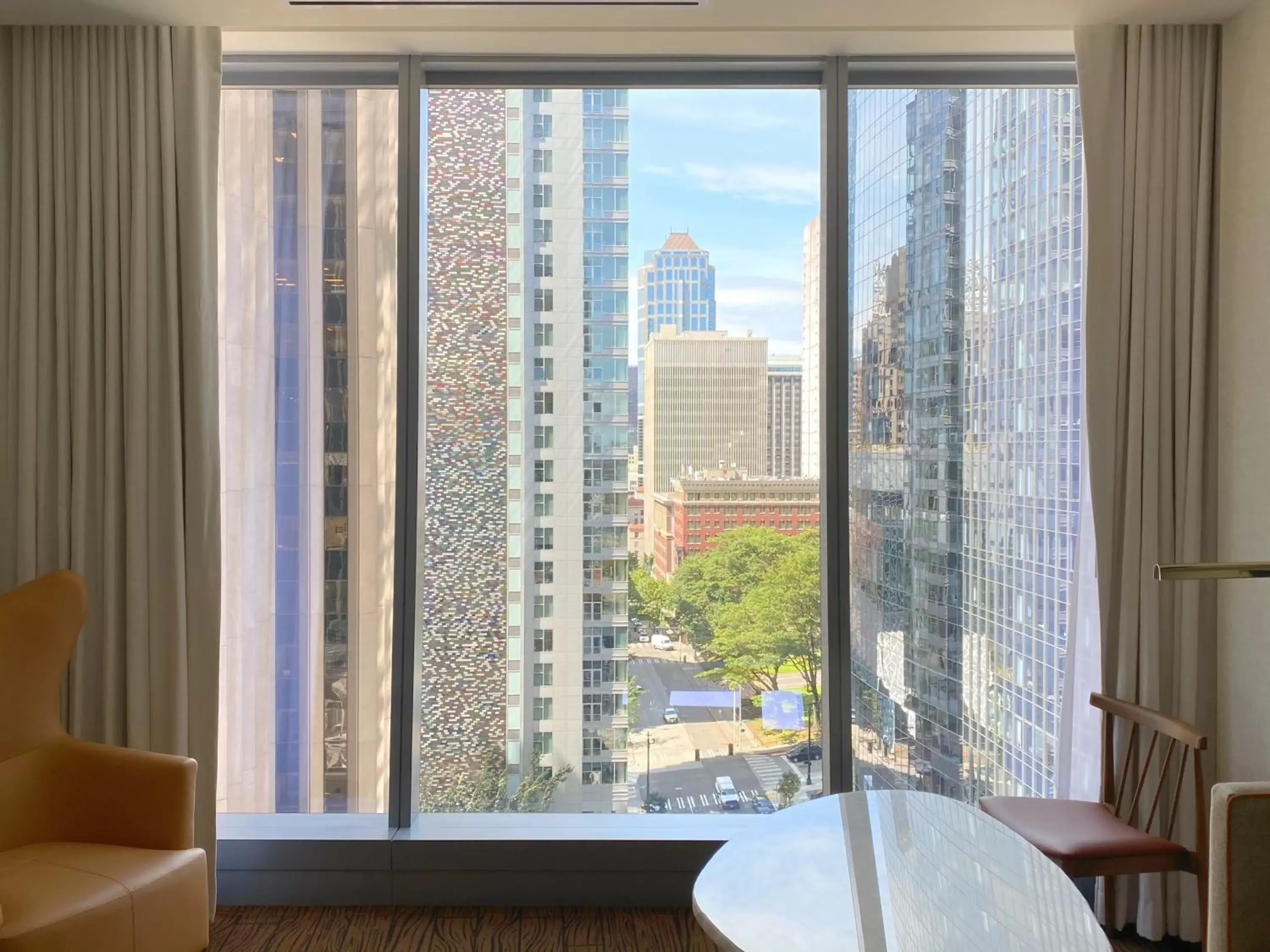 City view in Lotte Hotel Seattle City view in Lotte Hotel Seattle