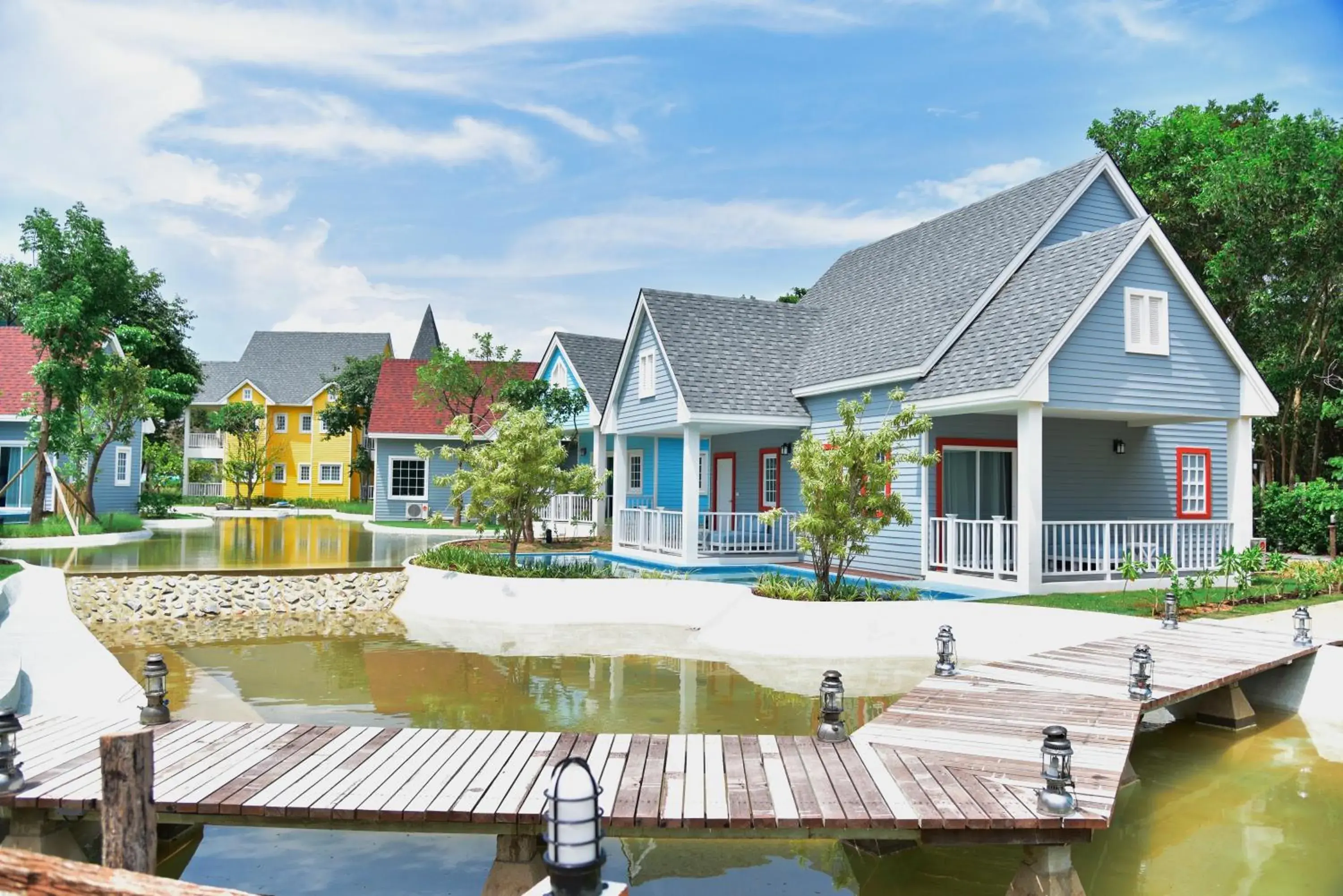 Property building in Peggy's Cove Resort Property building in Peggy's Cove Resort