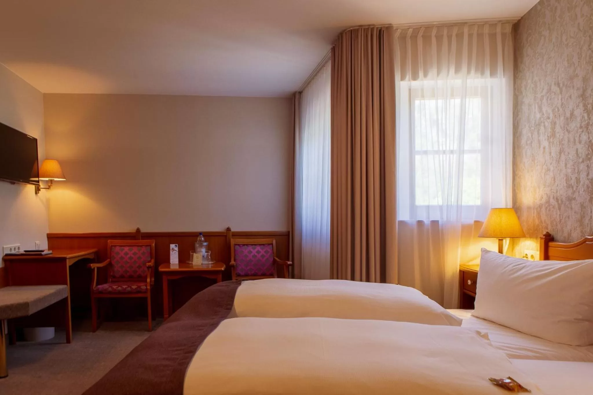 Bed in Hotel Ettrich & Elbresort Rathen