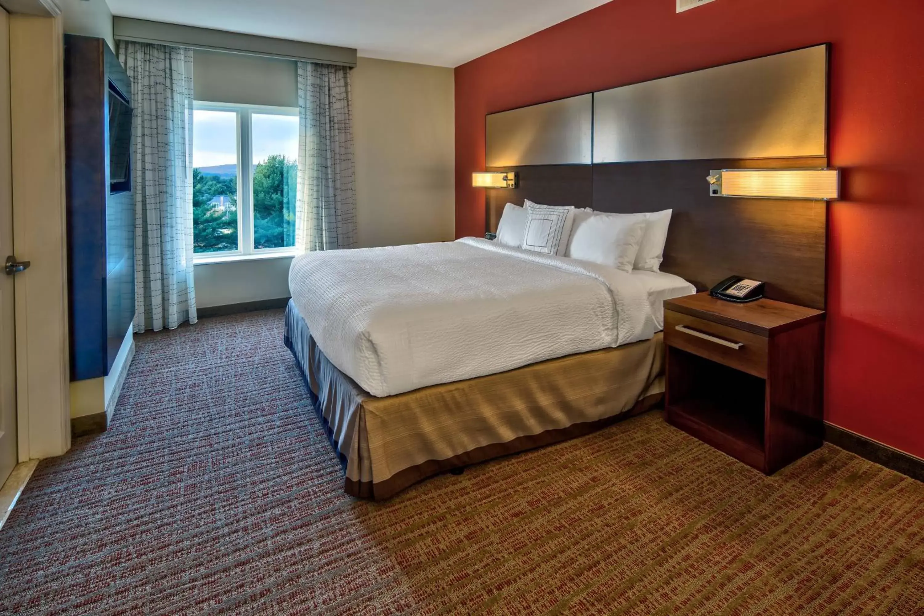 Bedroom, Bed in Residence Inn by Marriott Blacksburg-University