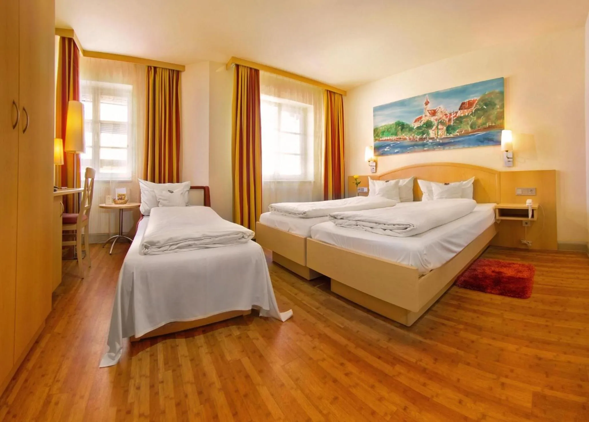 Photo of the whole room, Bed in Hotel Gasthof zum Ochsen