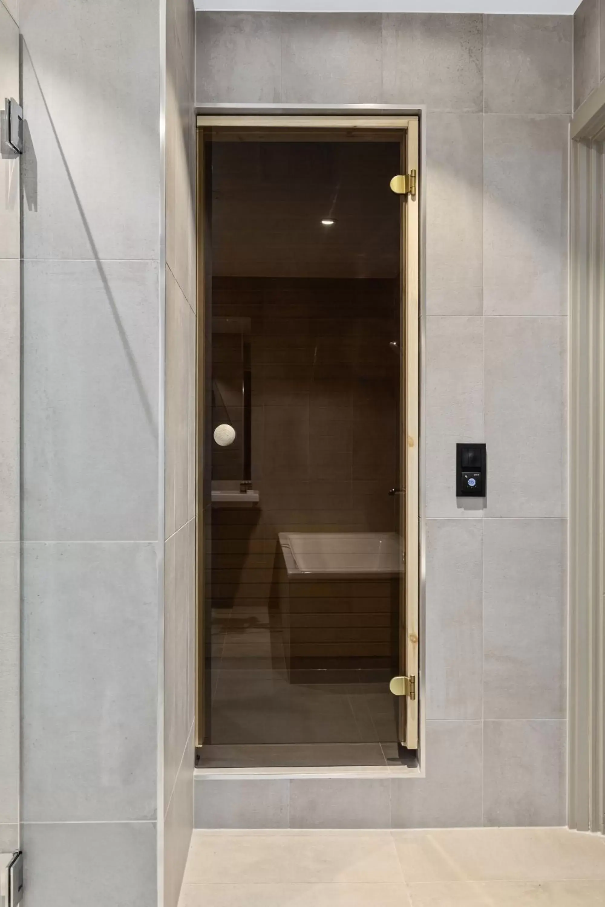 Sauna, Bathroom in First Hotel Strand