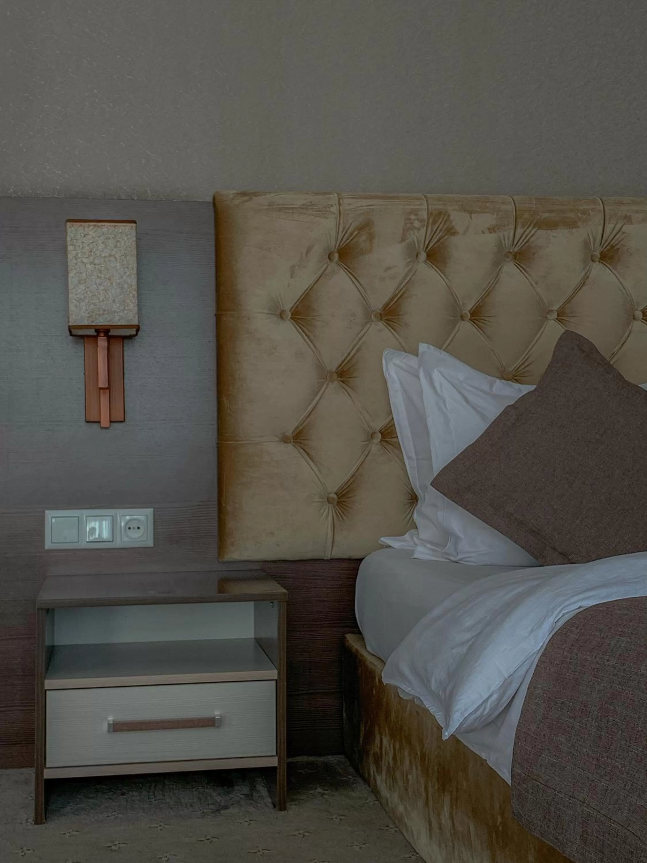 Bed in Hotel FN Shymkent