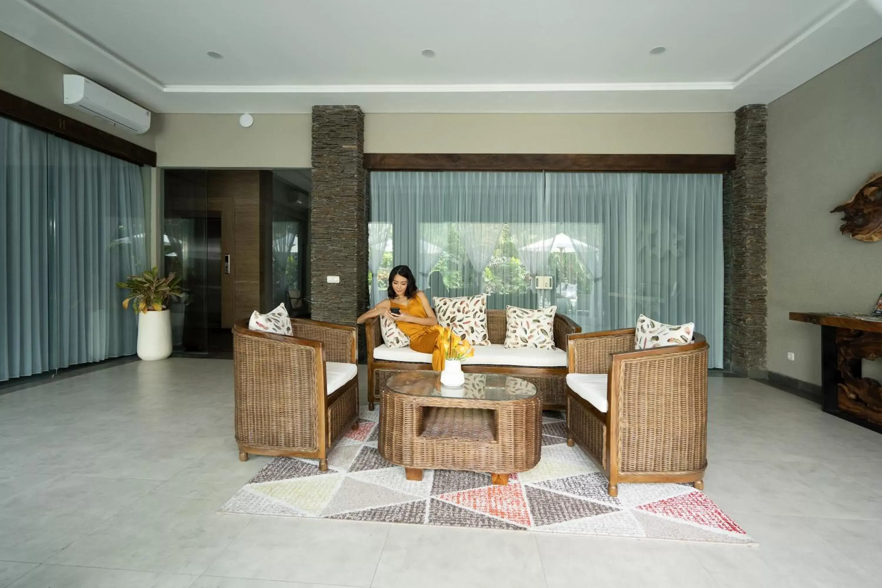 Living room in Del Cielo Villa Jimbaran Living room in Del Cielo Villa Jimbaran