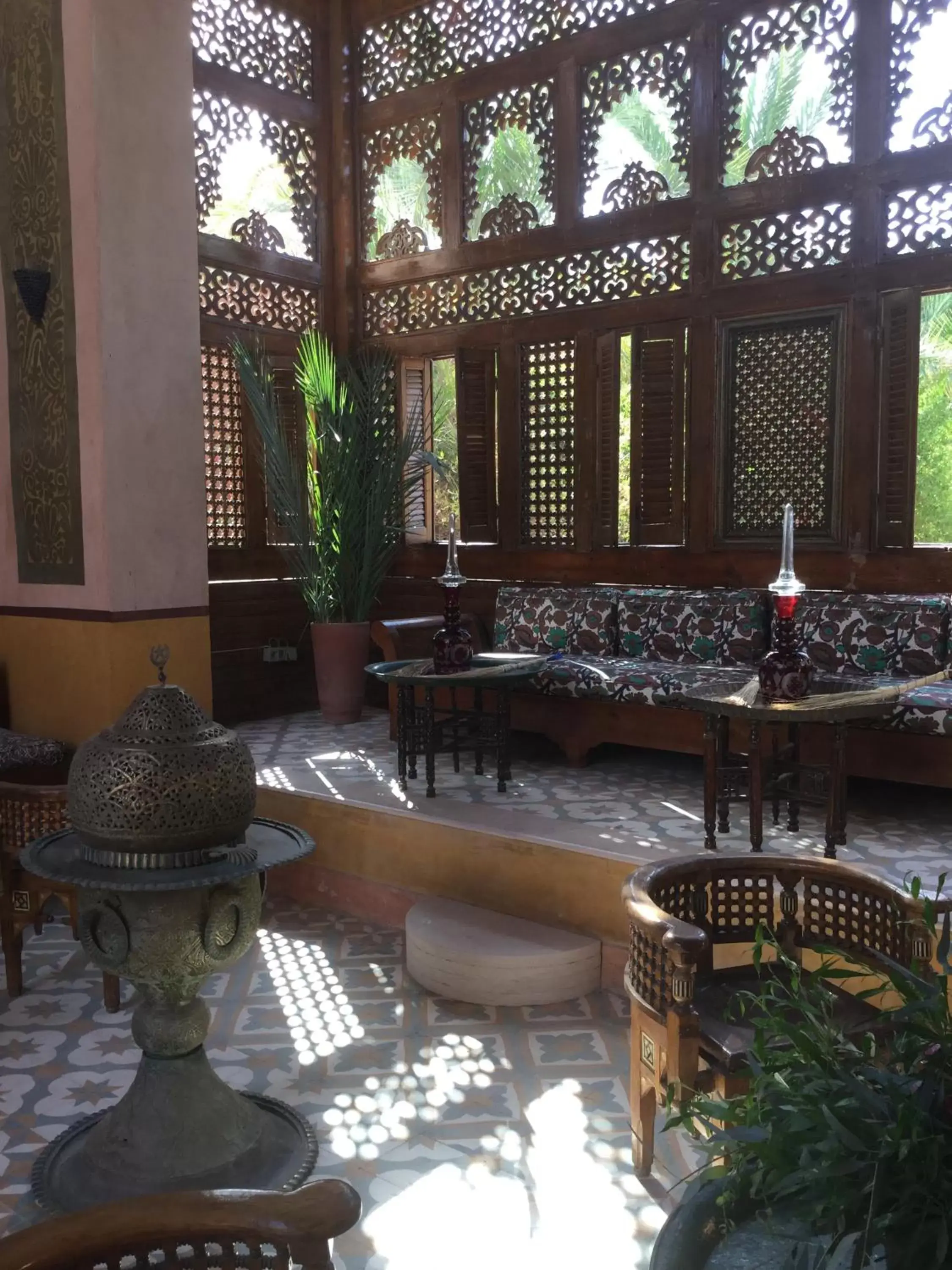 Lounge or bar in Al Moudira Hotel