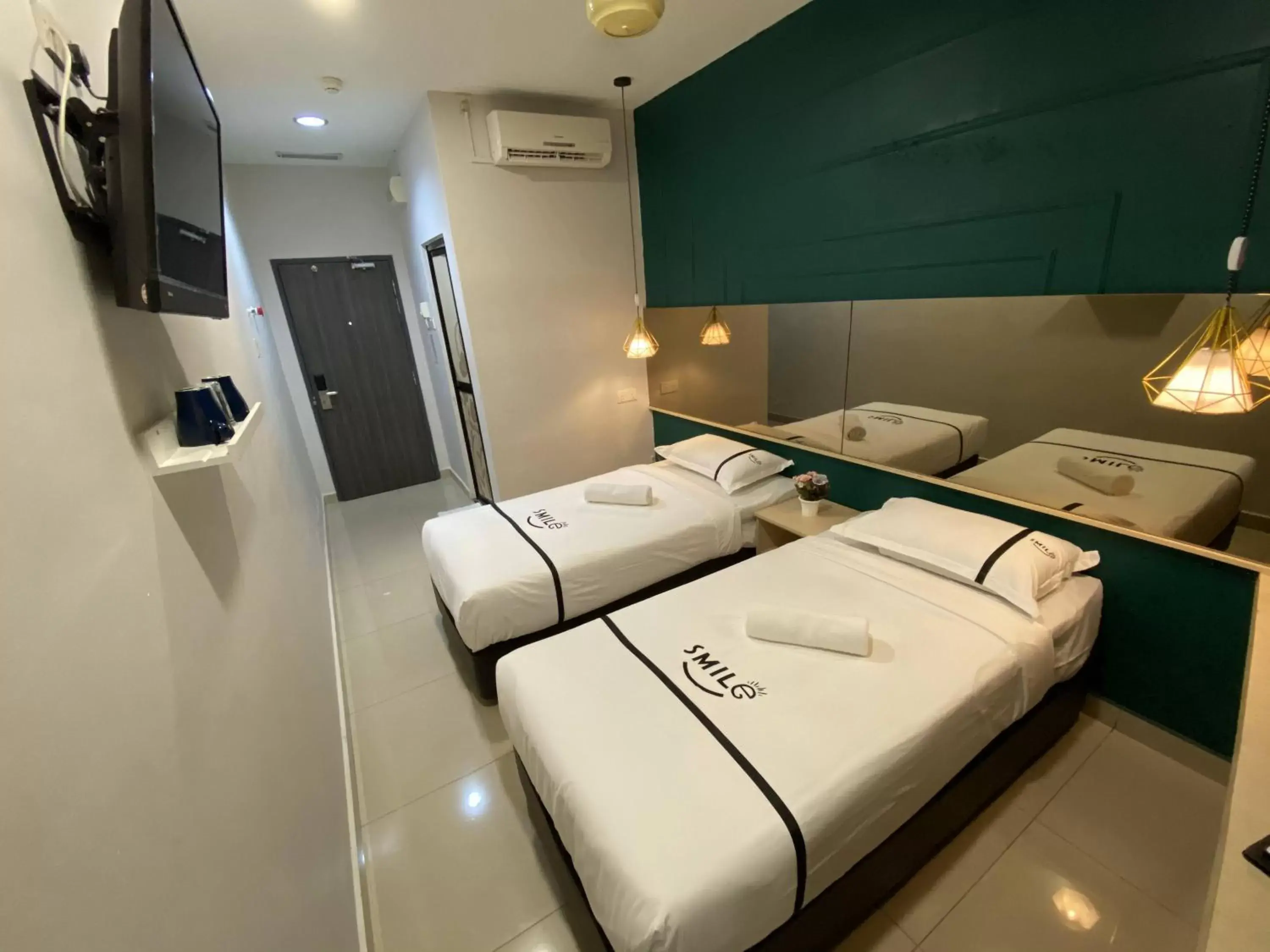 Bed in Seeds Hotel Wangsa Maju