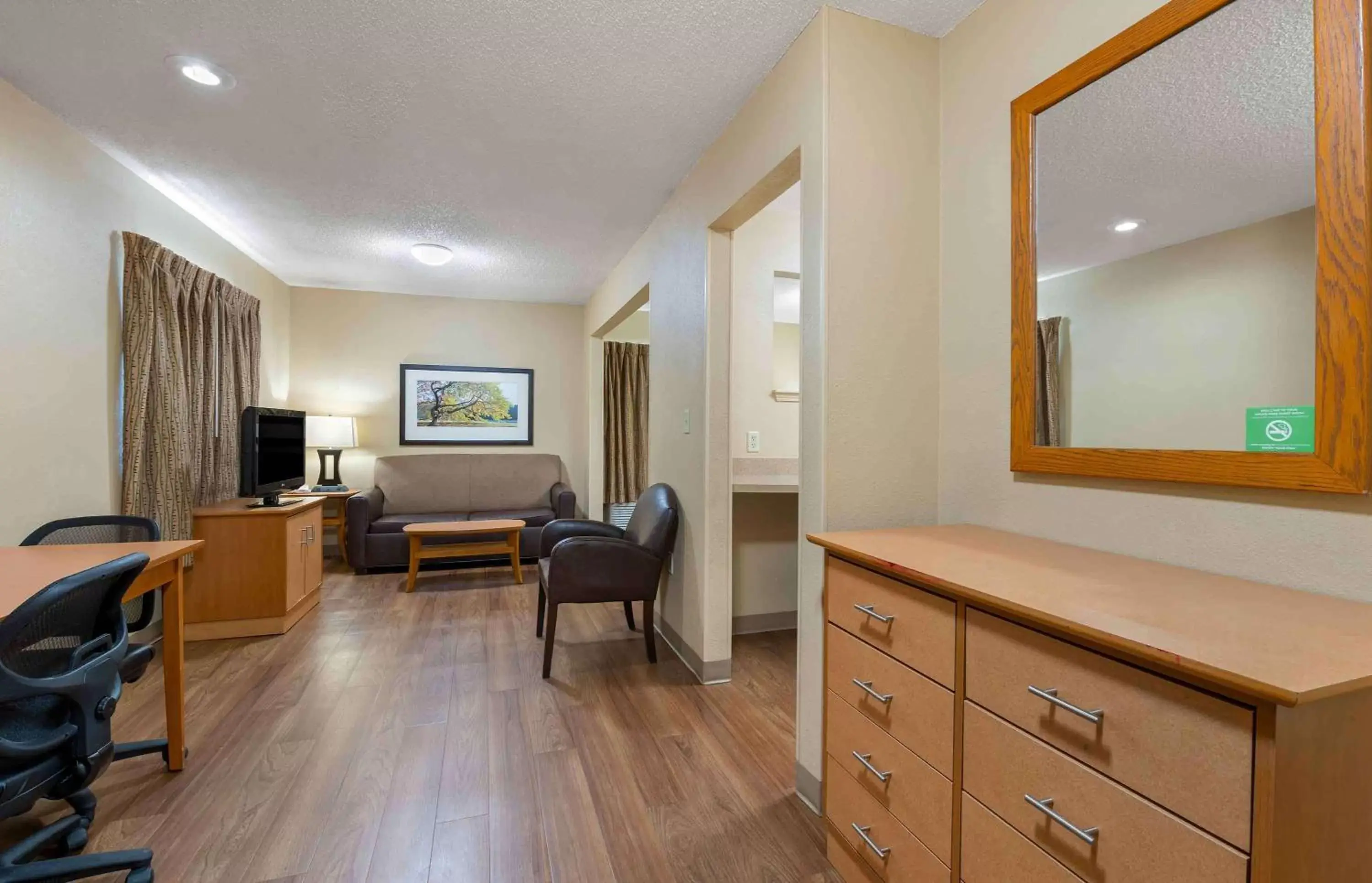 Bedroom, Seating Area in Extended Stay America Suites - Austin - Metro