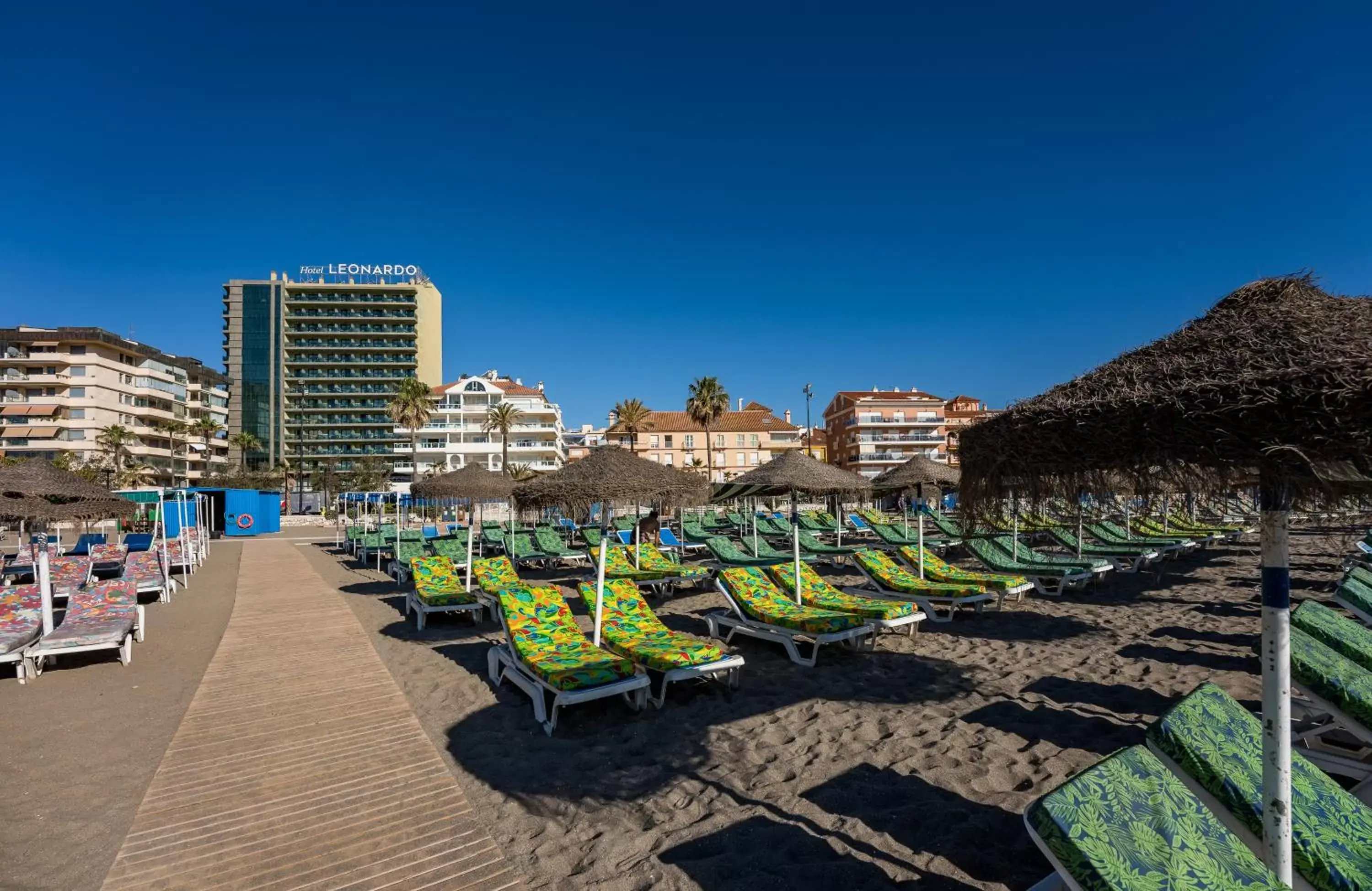 Property building, Beach in Leonardo Hotel Fuengirola Costa del Sol