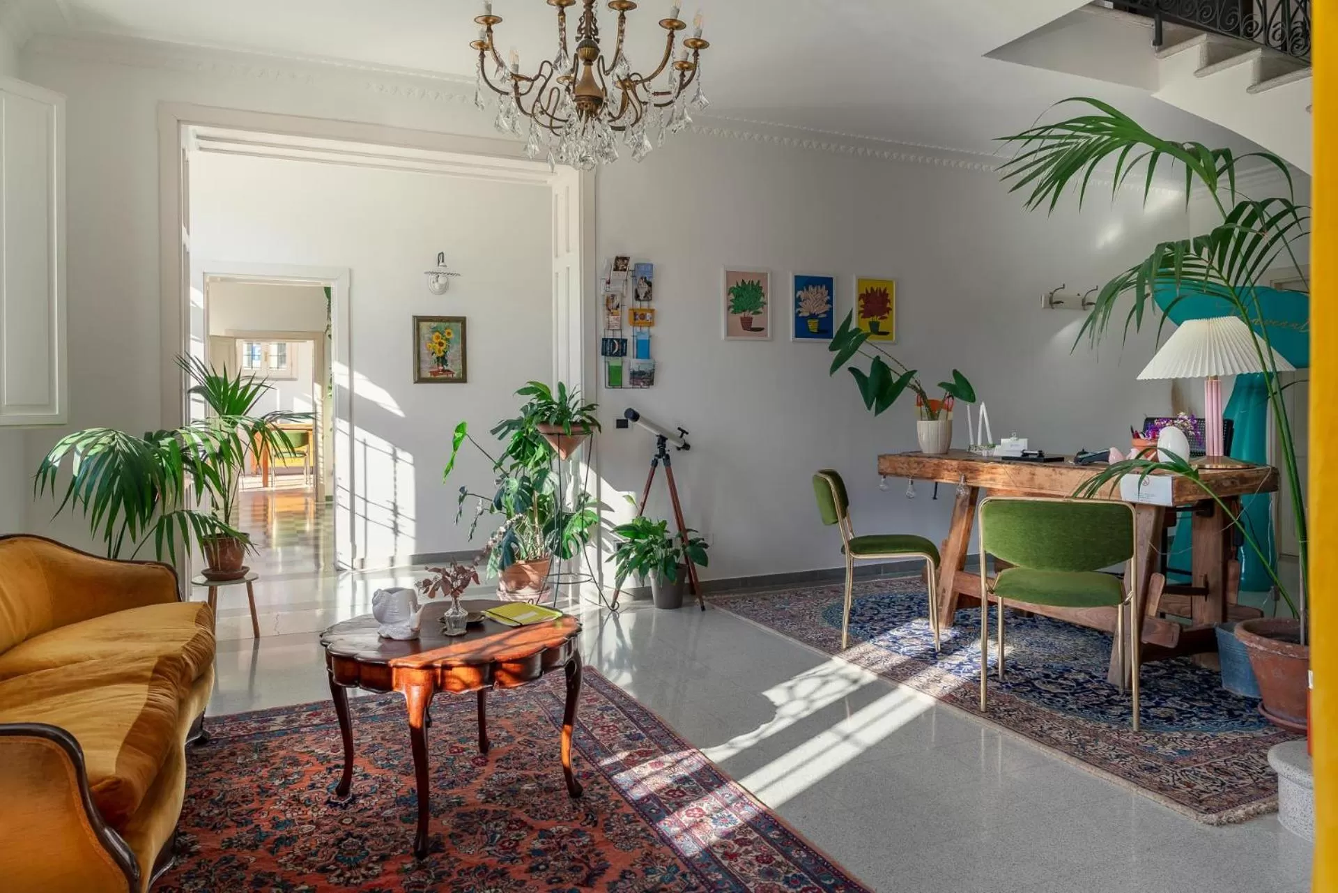 Living room in B&B Villa Ebe