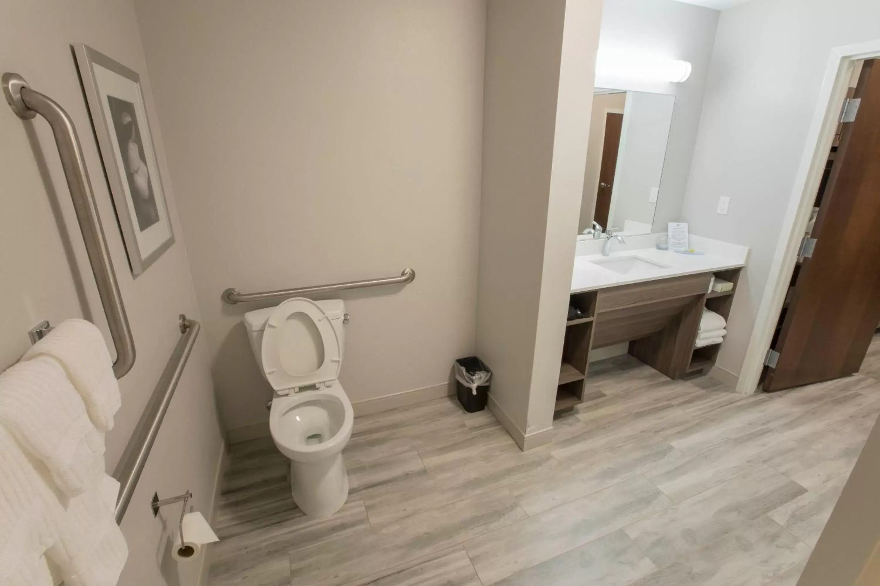 Photo of the whole room, Bathroom in Candlewood Suites - McDonough, an IHG Hotel