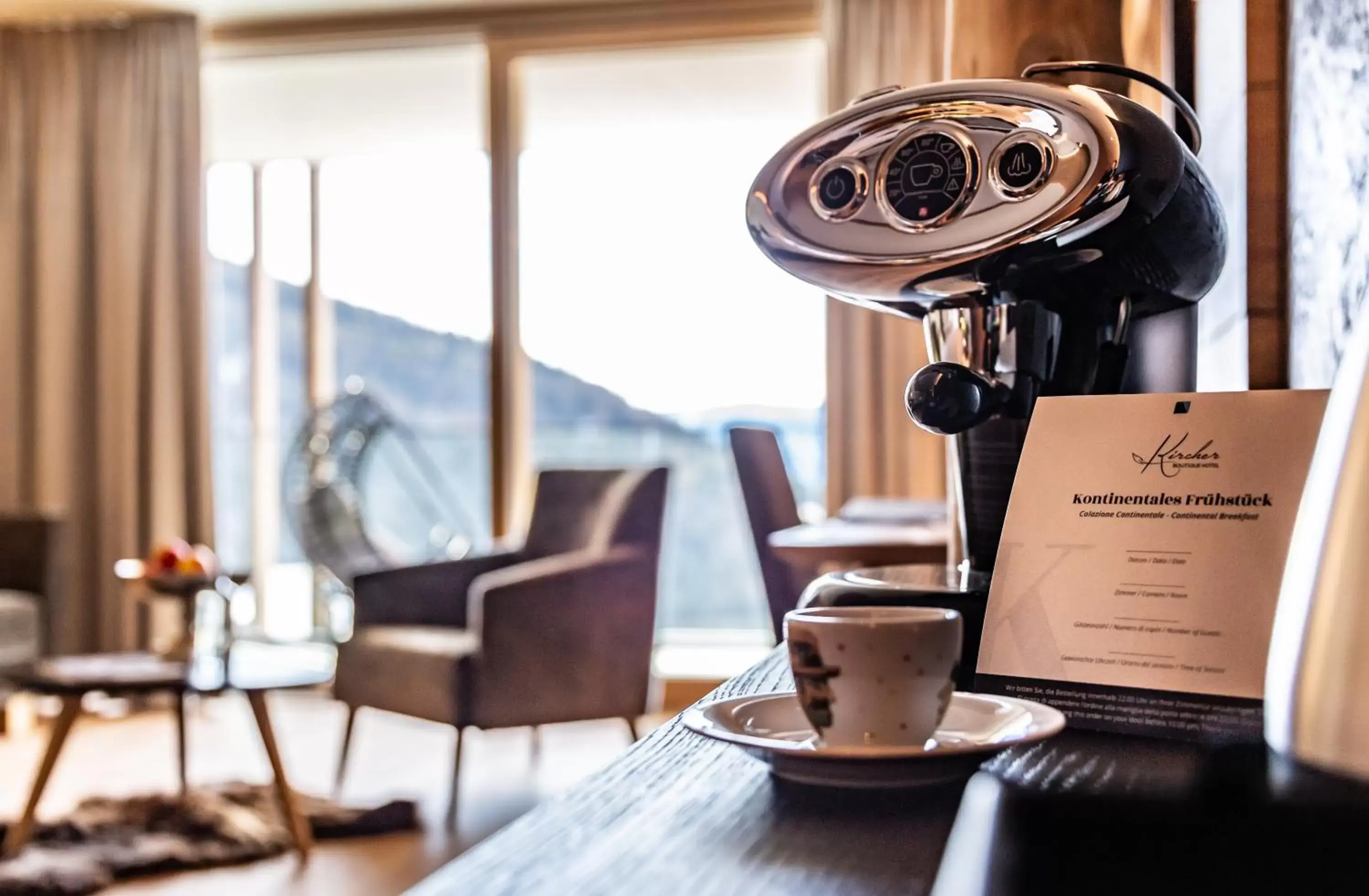 Coffee/tea facilities in Boutique Hotel Kircher