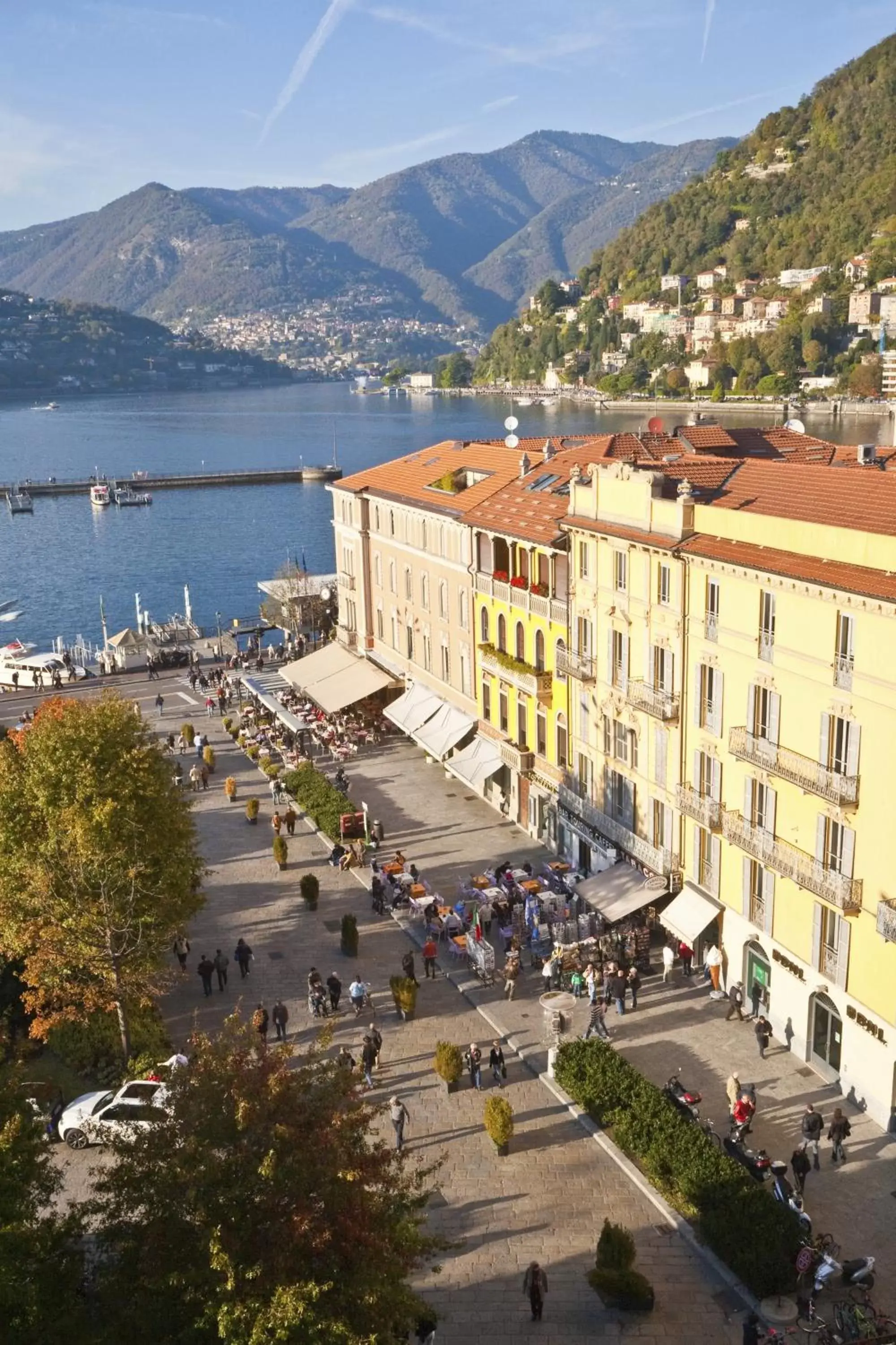 Lake view in Hotel Barchetta Excelsior