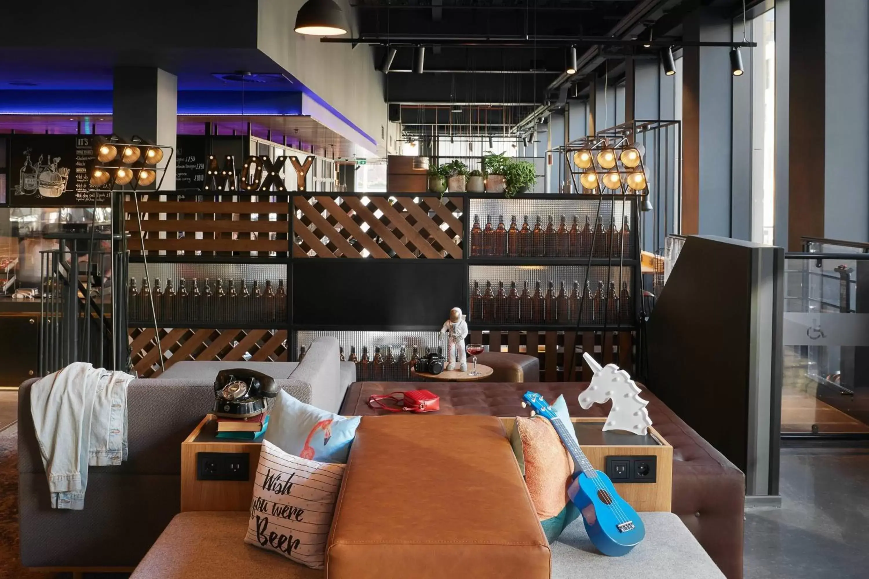 Restaurant/places to eat in Moxy Edinburgh Fountainbridge