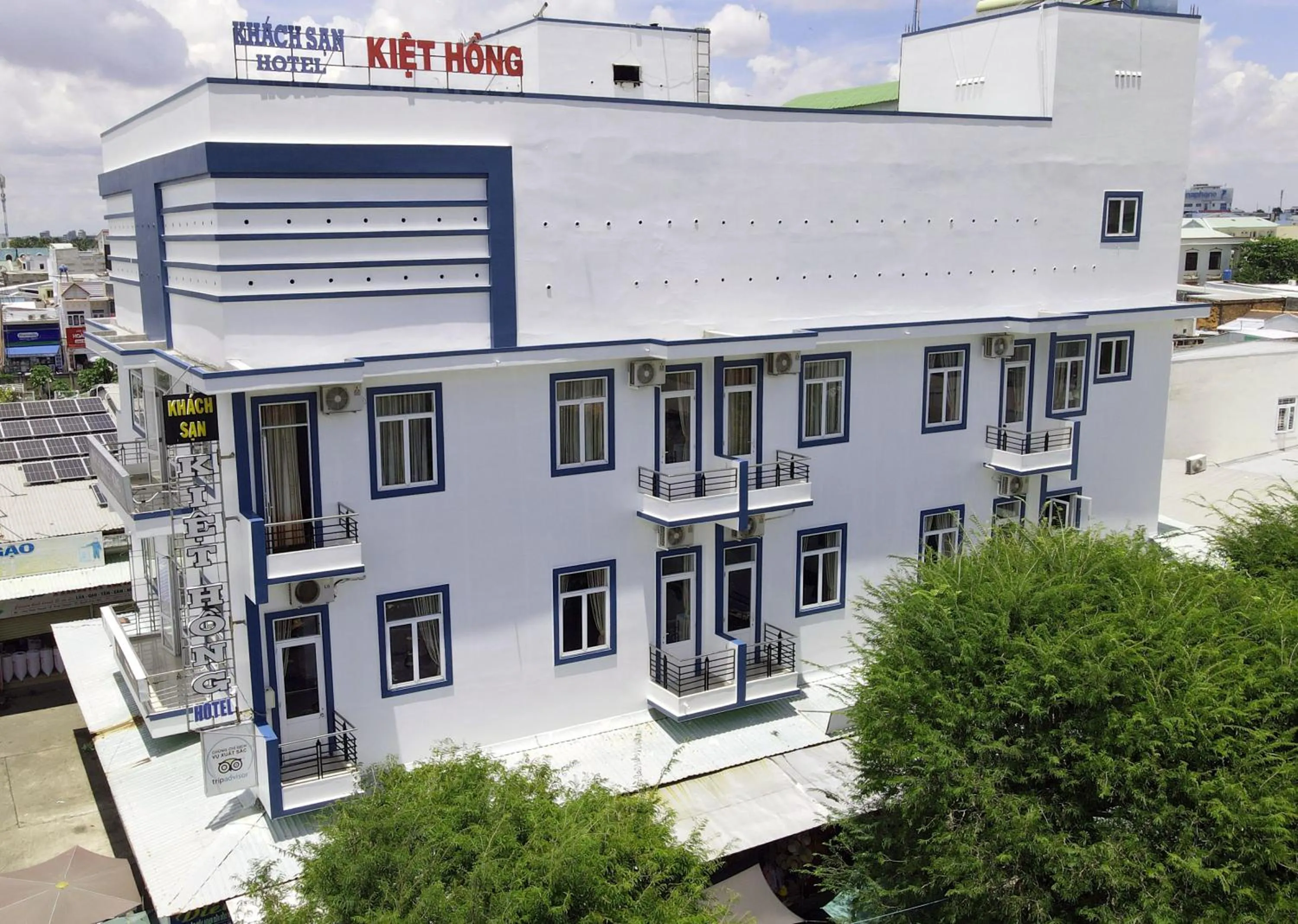 Facade/entrance in Kiet Hong Hotel