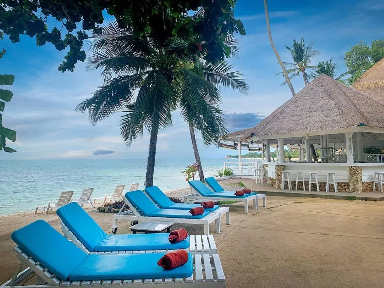 Swimming pool, Beach in Sand Sea Resort & Spa - Lamai Beach , Koh Samui