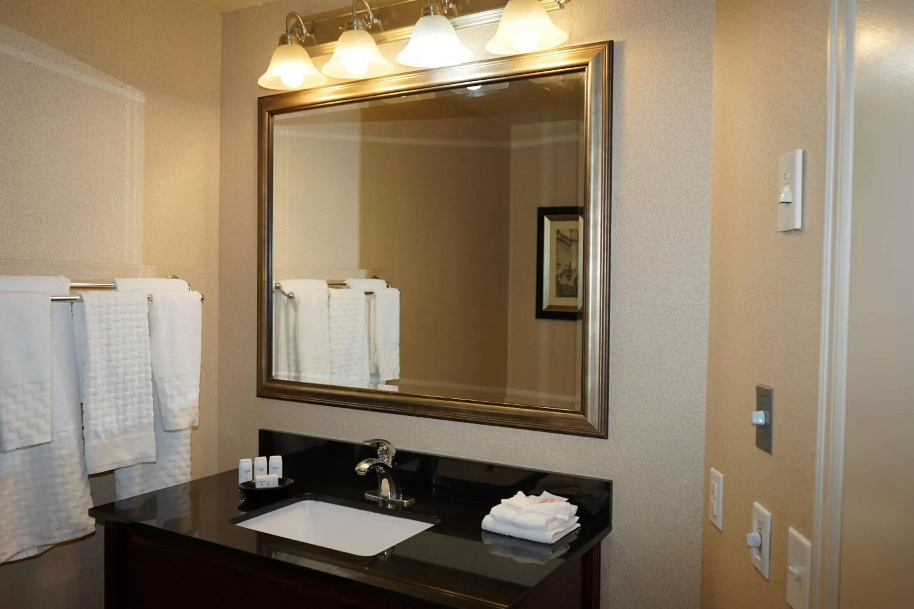 TV and multimedia, Bathroom in Wingate by Wyndham Bellingham Heritage Inn