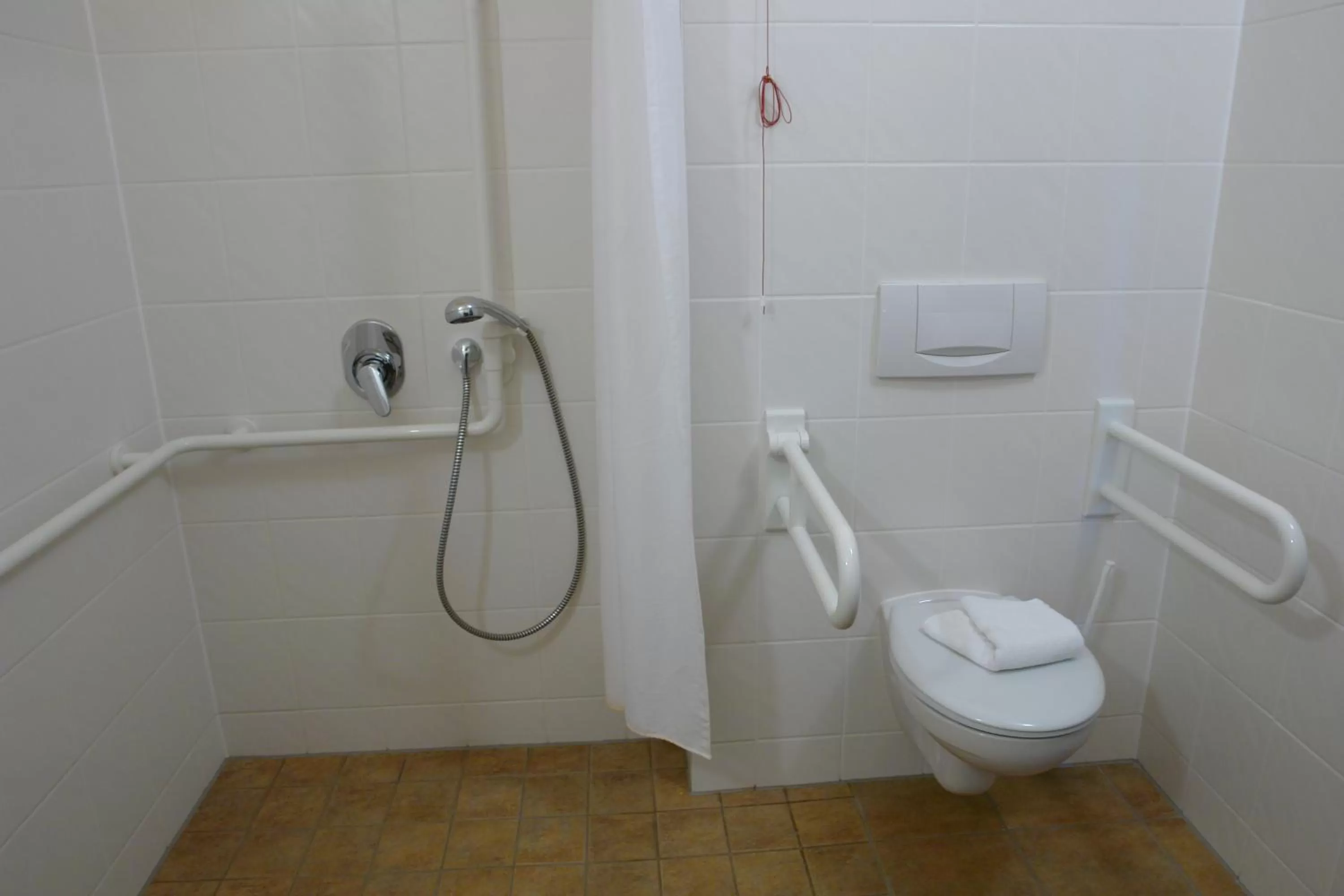 Shower in Euroville Jugend- und Sporthotel