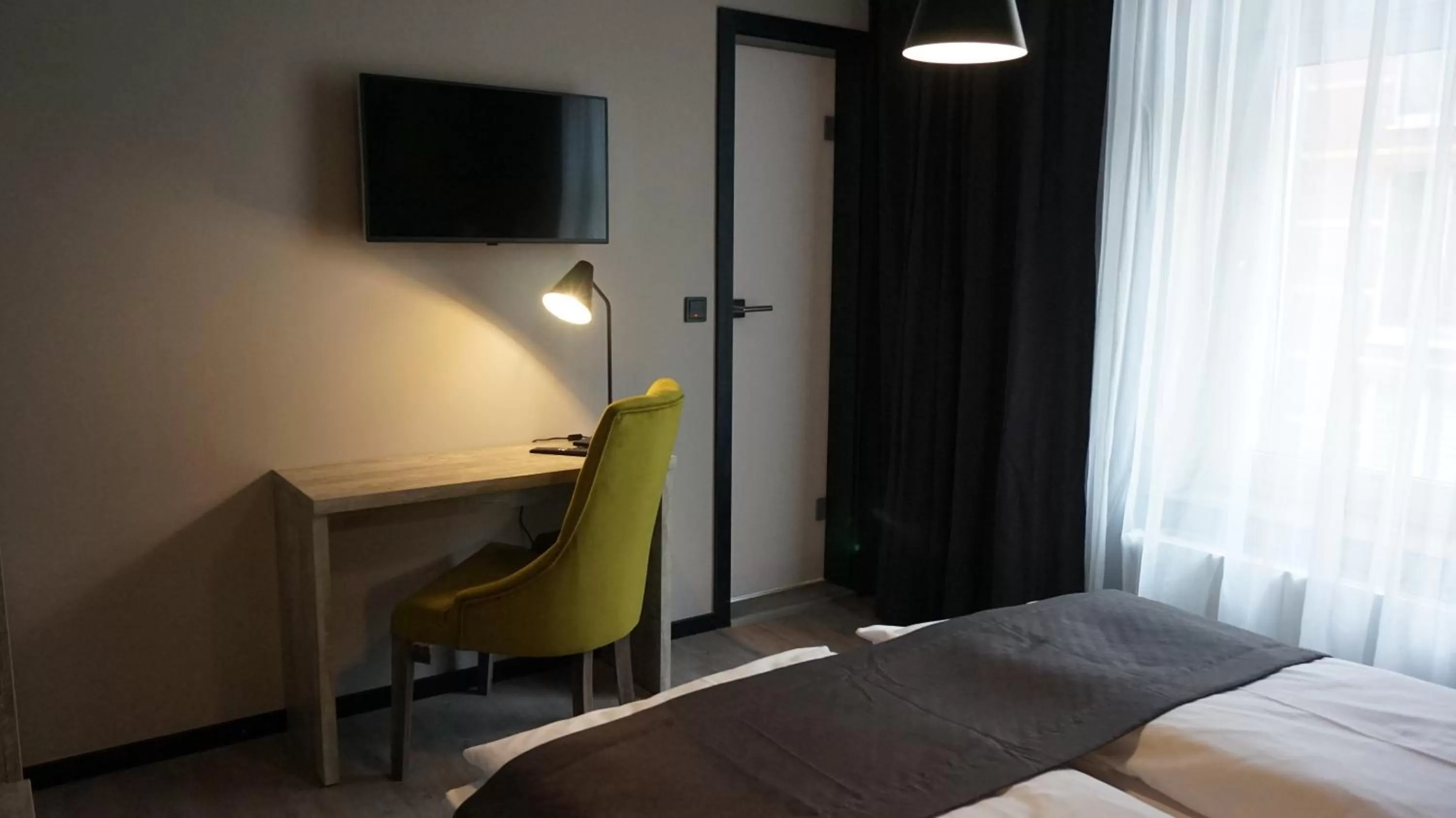 Photo of the whole room, Bed in Urban Home Self Check-In Hotel