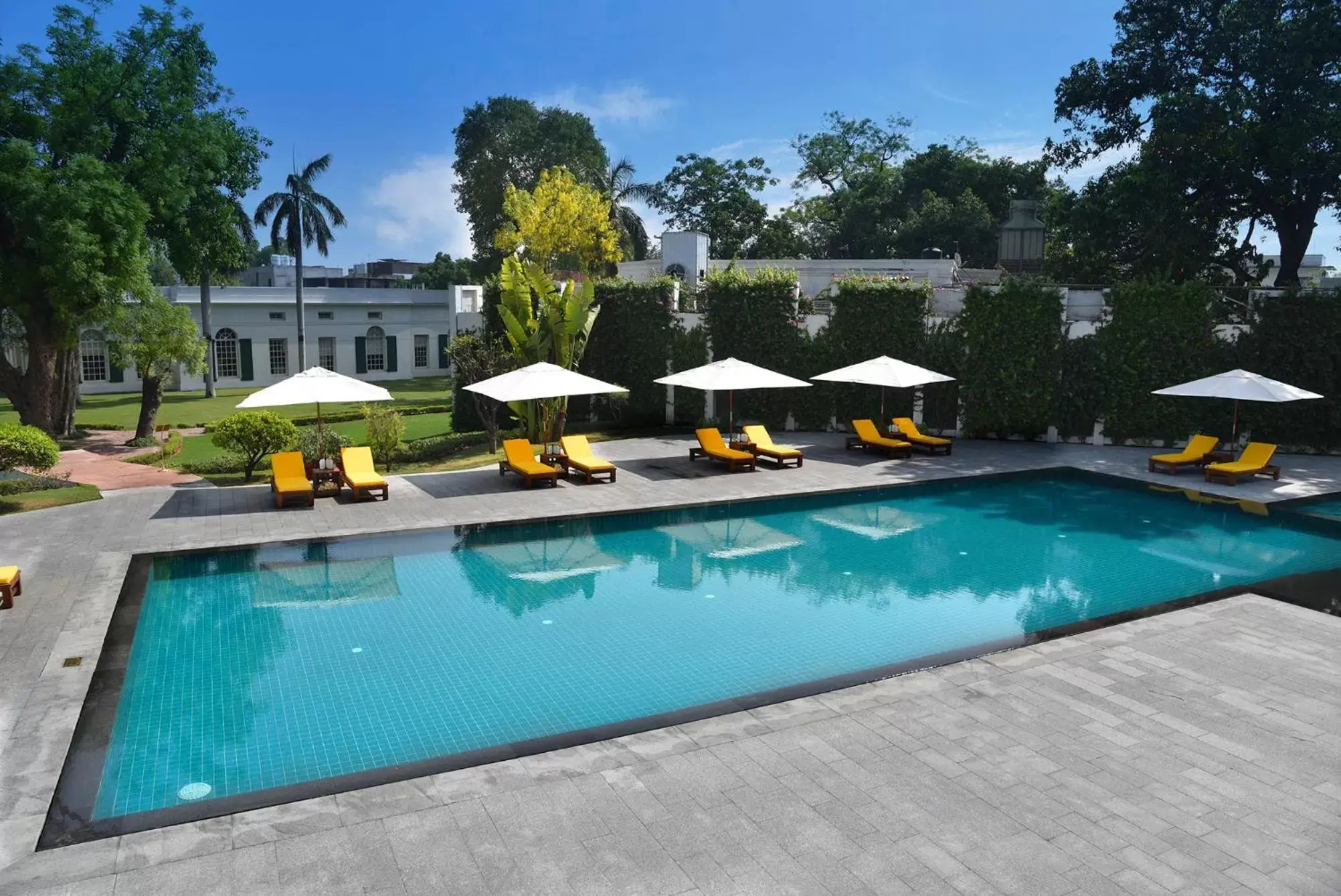 Swimming Pool in Maidens Hotel New Delhi