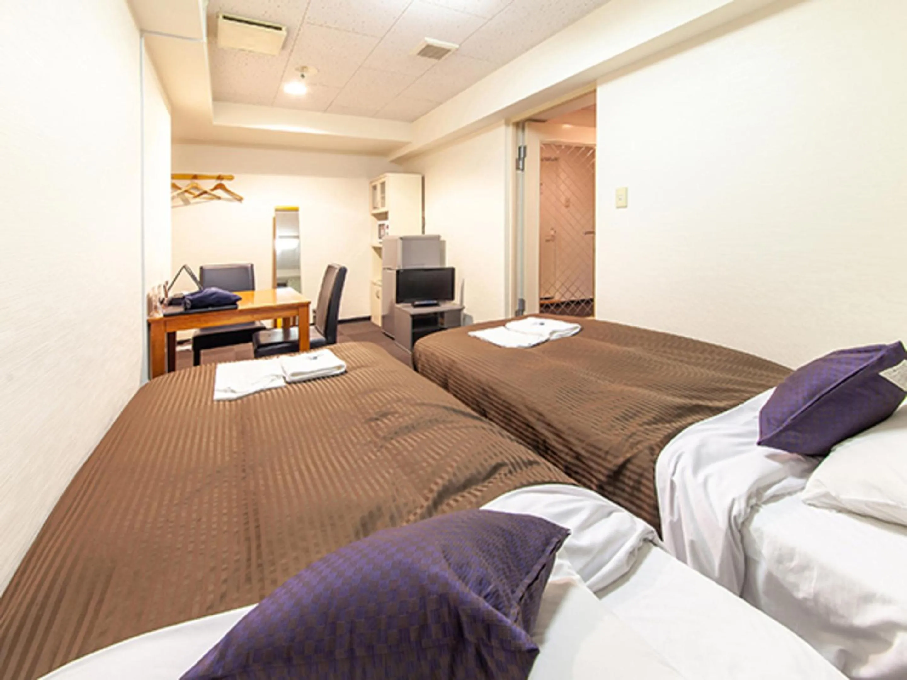 Bed in HOTEL LiVEMAX BUDGET Nippori
