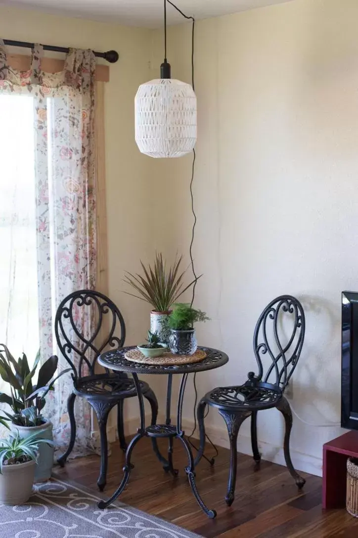 Seating Area in Dungeness Bay Cottages