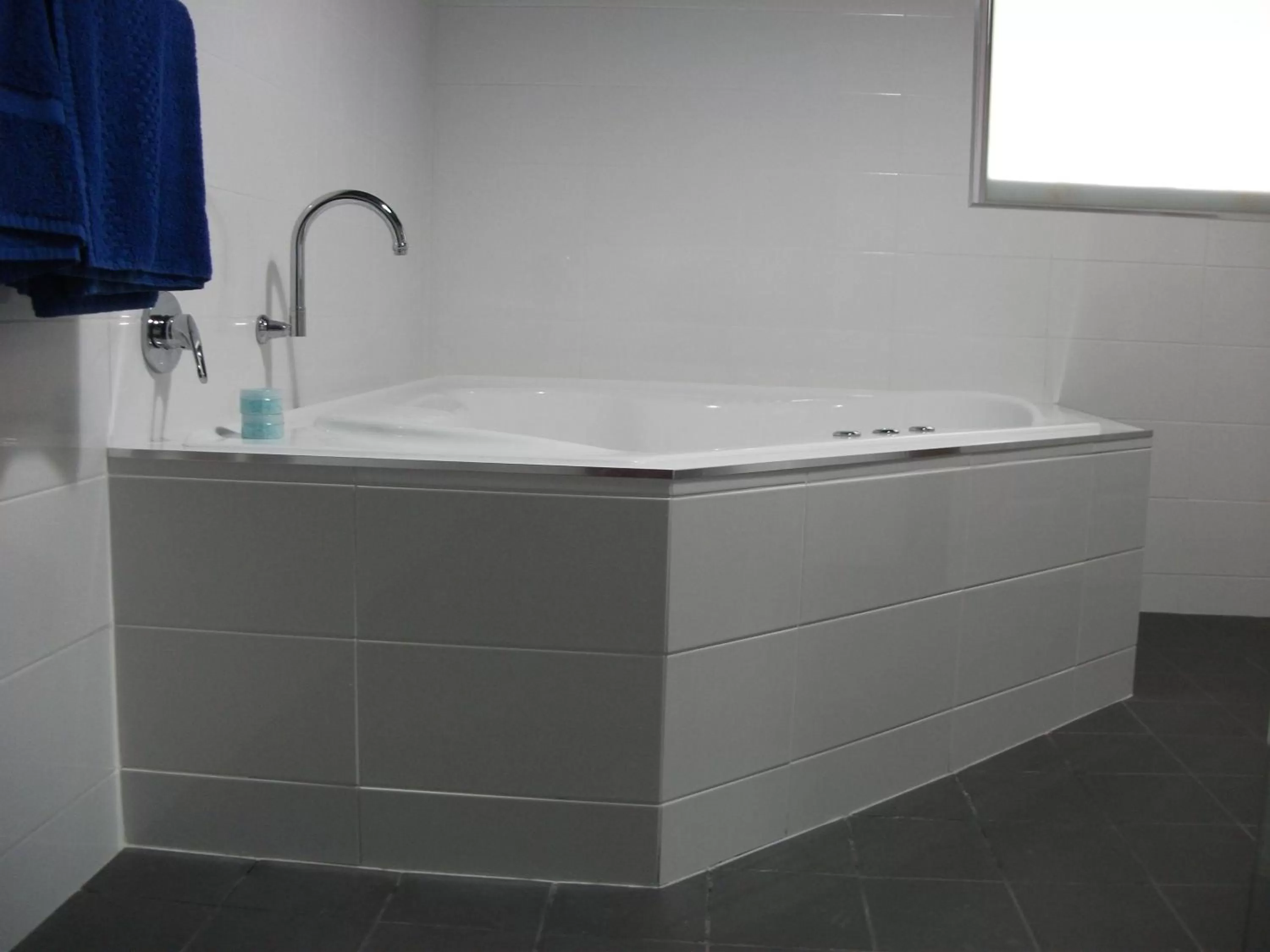 Shower in Daydream Motel and Apartments