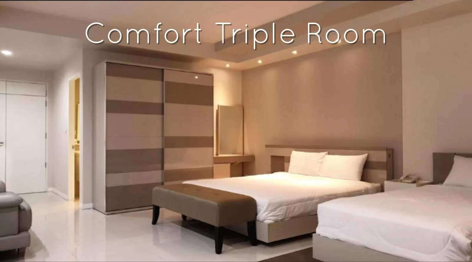 Bed in The Sriracha Residence