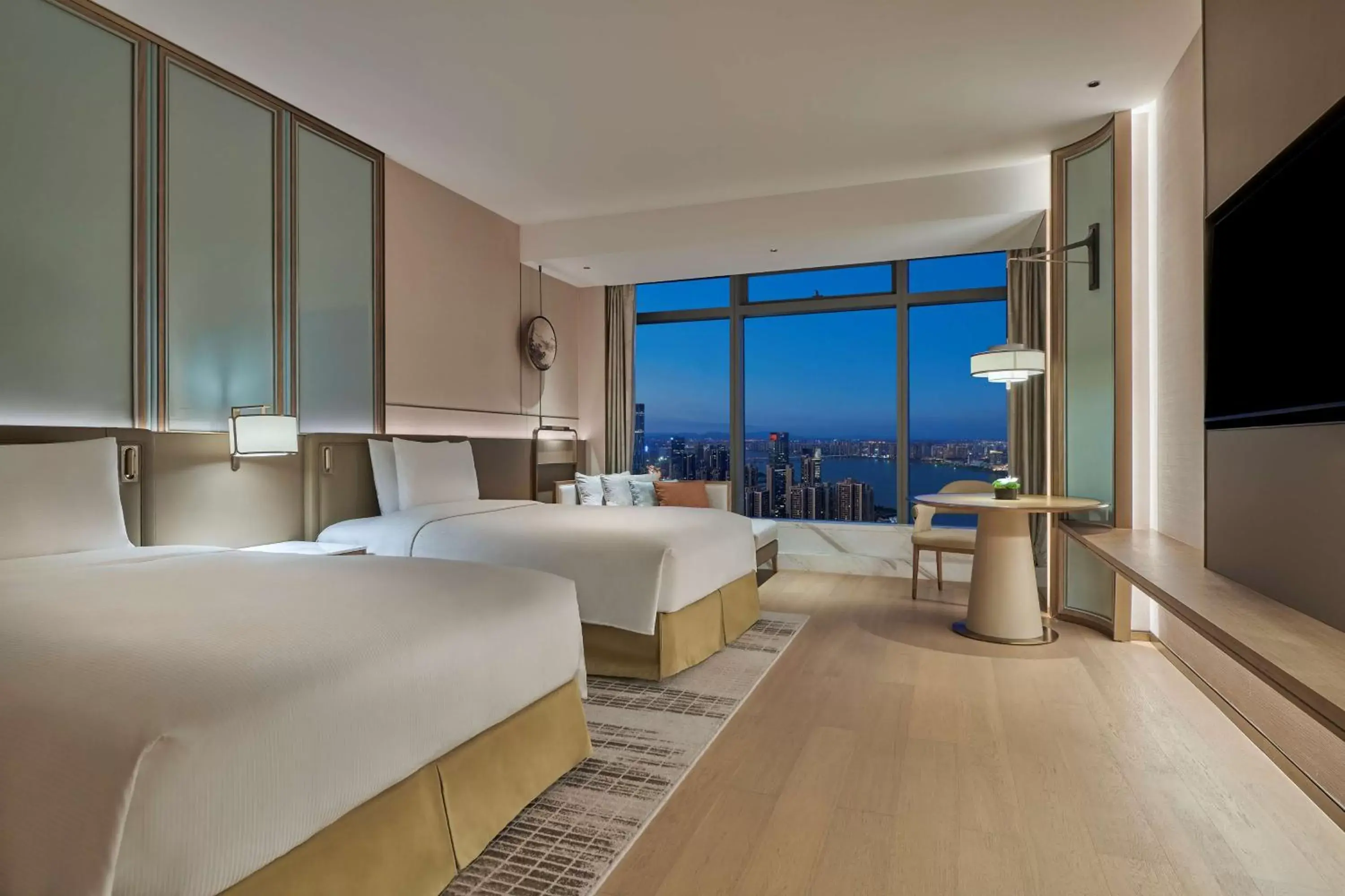 Bedroom in Hilton Changsha Riverside