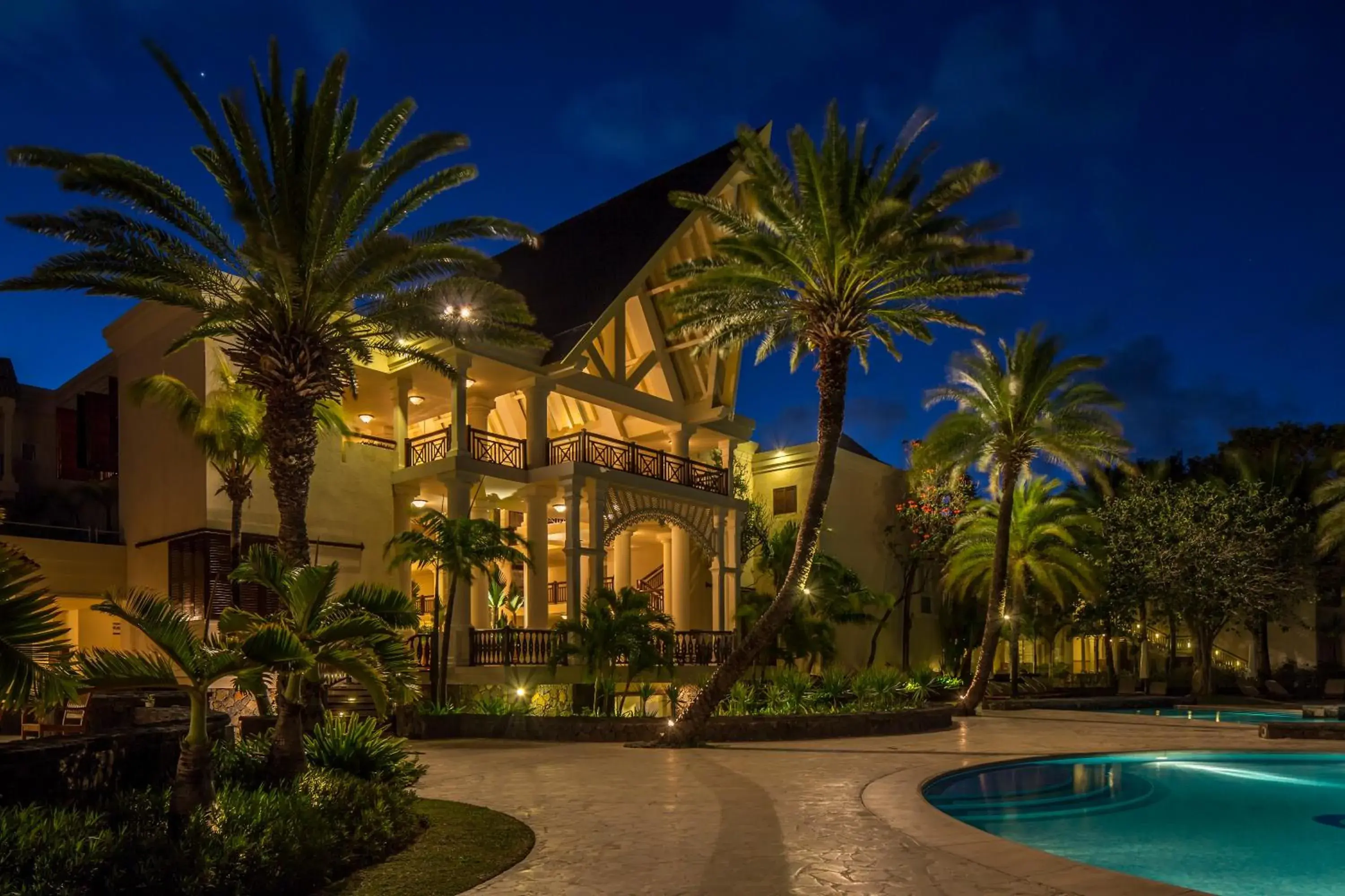 Facade/entrance, Property Building in The Residence Mauritius