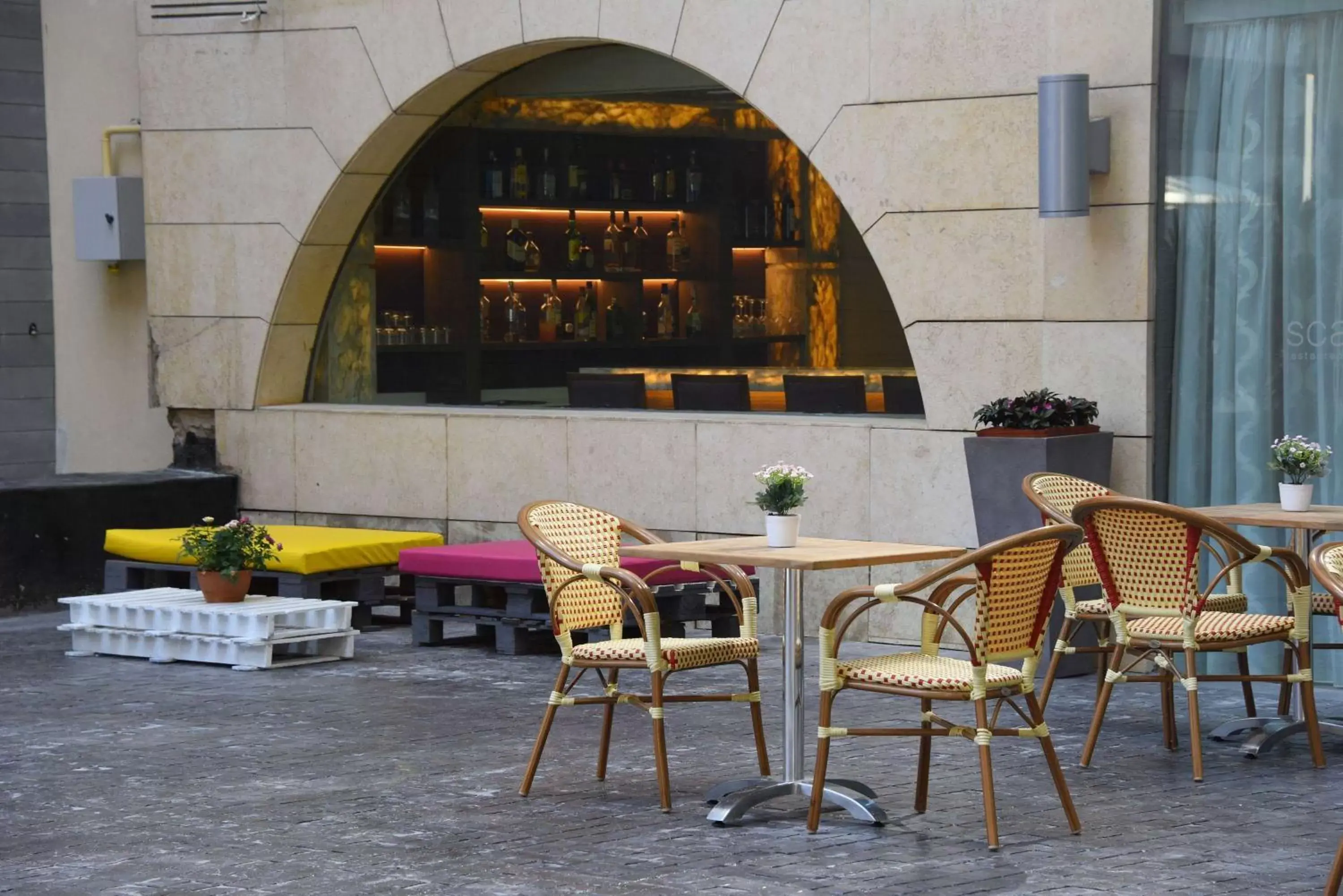 Inner courtyard view in Ramada by Wyndham Downtown Beirut