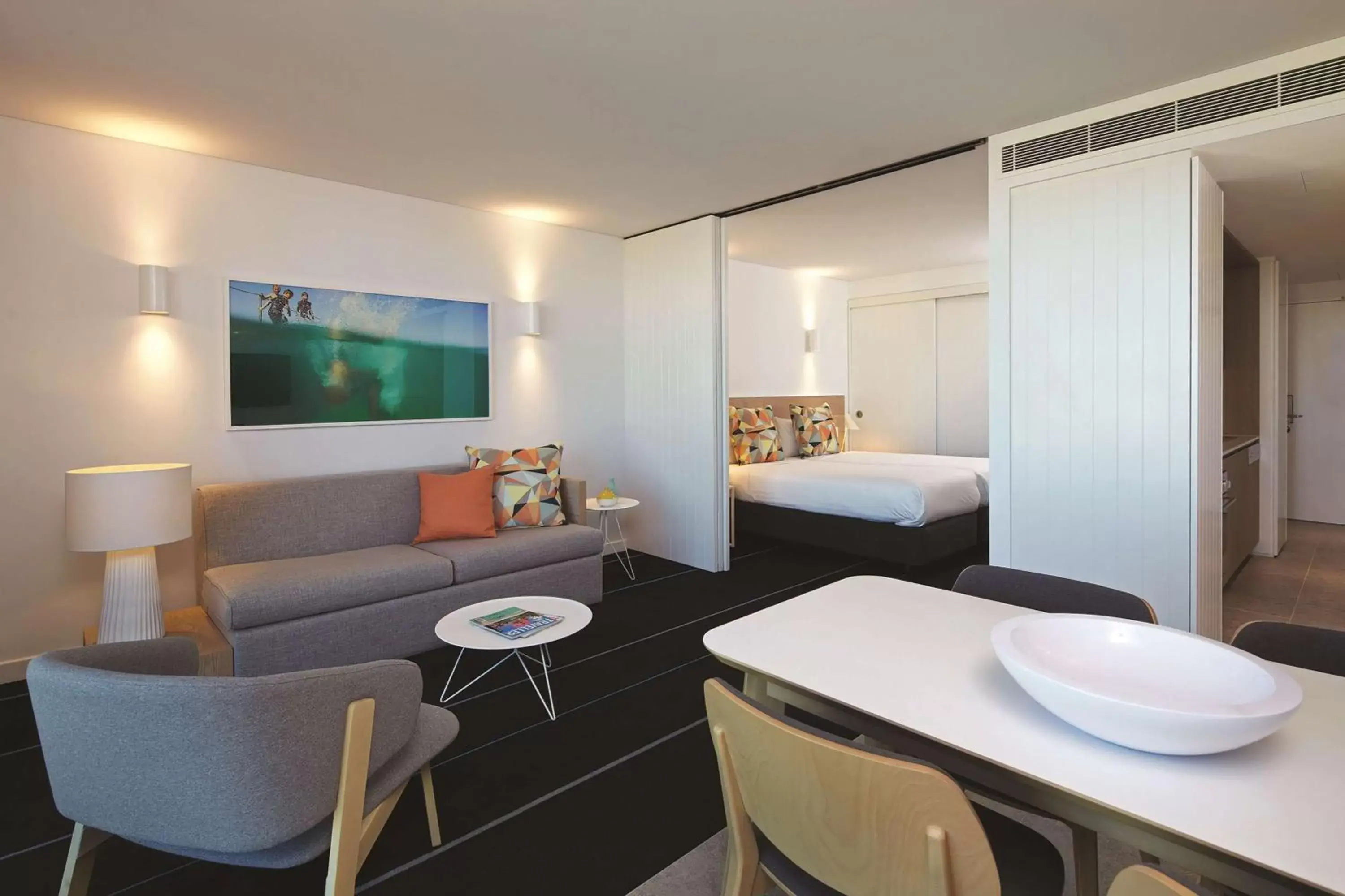 Bedroom, Bathroom in Adina Apartment Hotel Bondi Beach Sydney