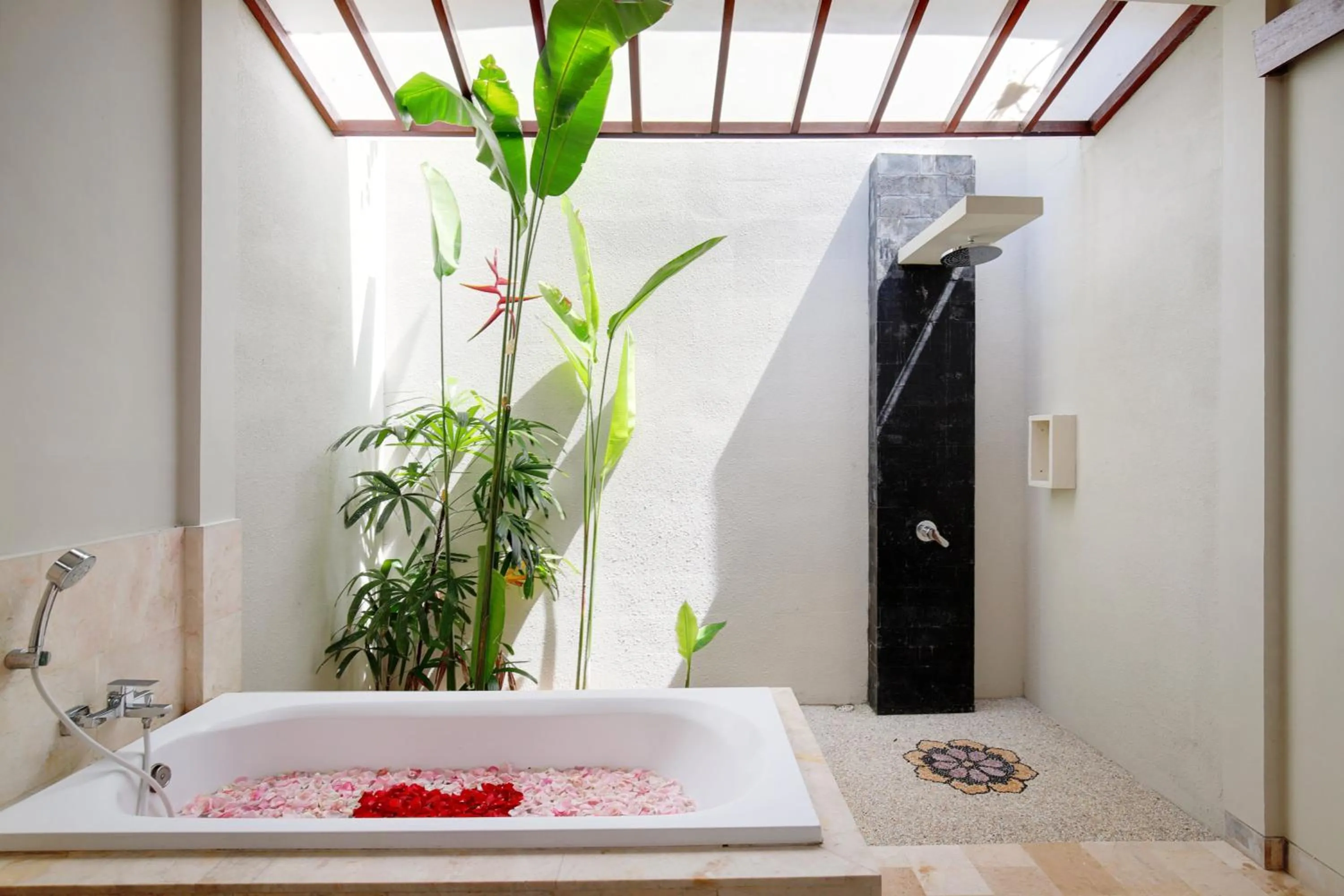 Bathroom in Lumbini Luxury Villas and Spa