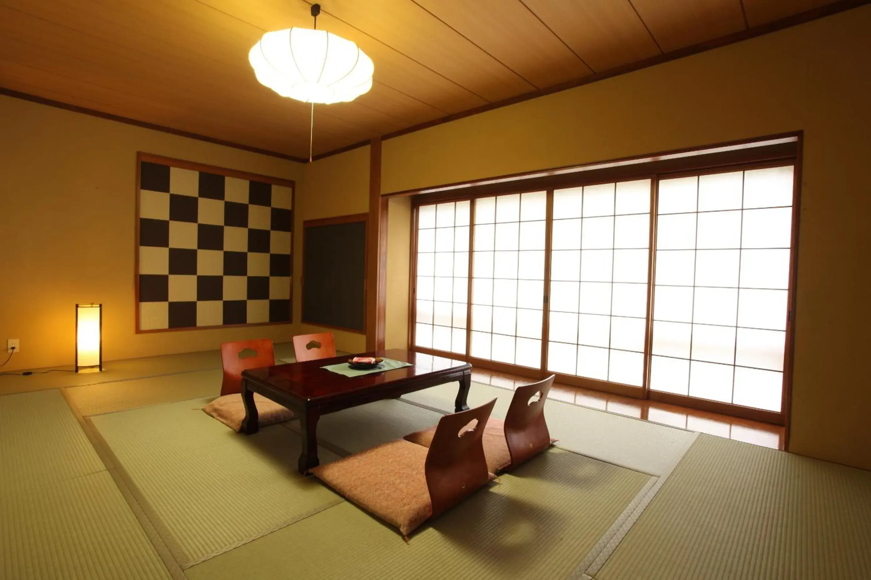 Photo of the whole room, Seating Area in Takamiya Ryokan Yamakawa
