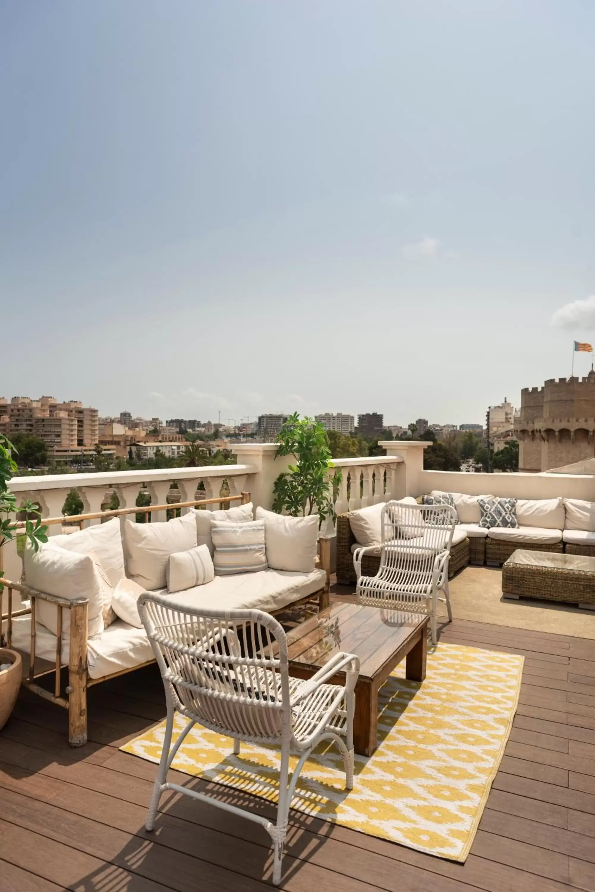 Balcony/Terrace in Blanq Carmen Hotel