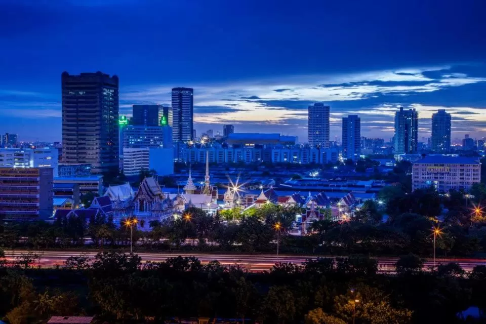 City view in Maple Hotel