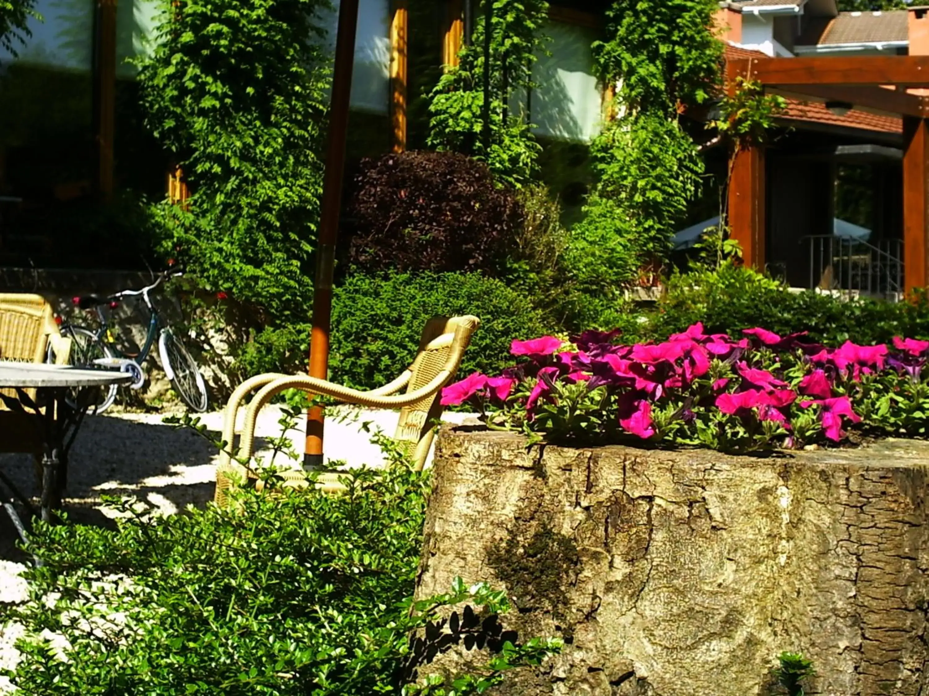 Garden in Churrut Hotel