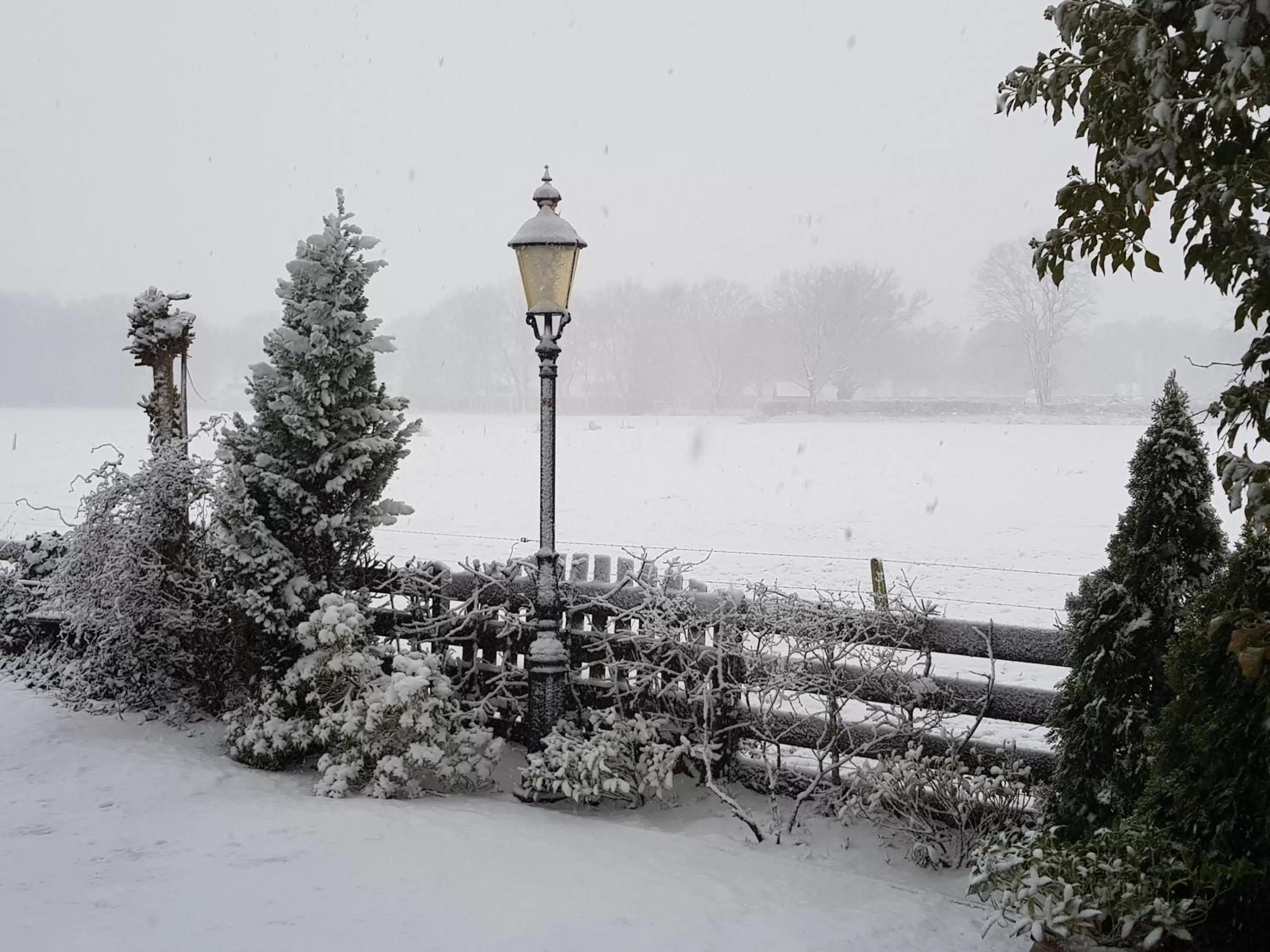 Winter in B&B Usselo Klein, fijn en uniek!