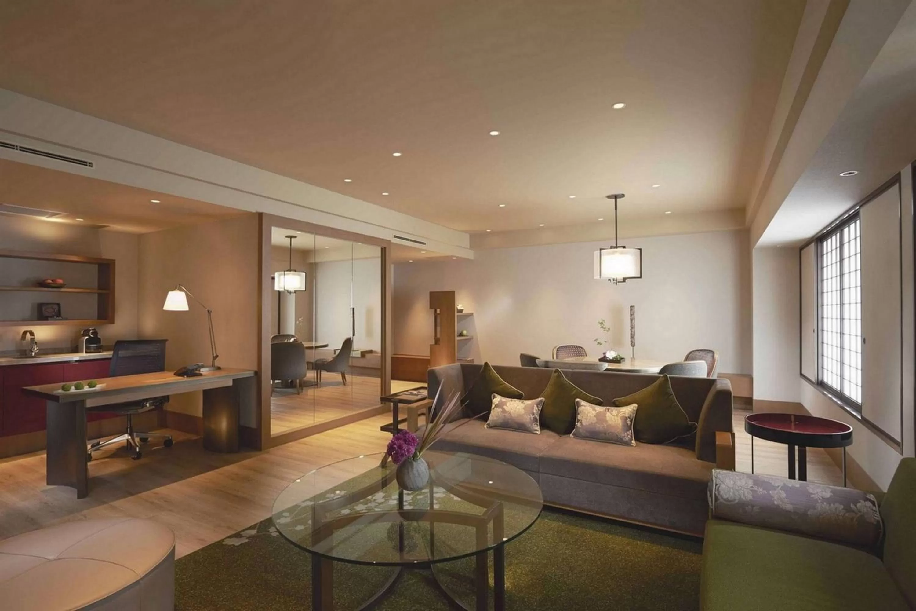 Bedroom in Hilton Osaka Hotel