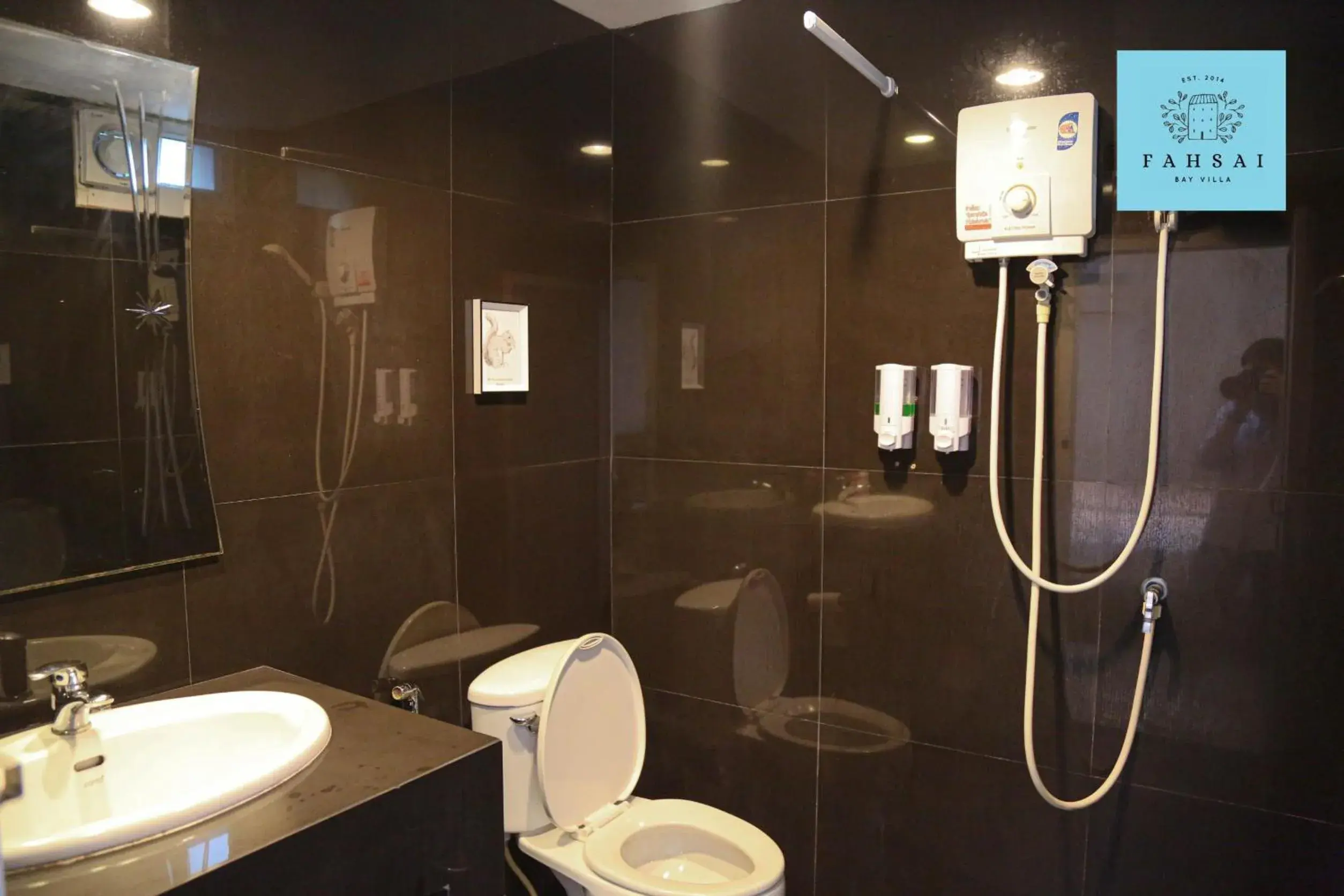 Bathroom in Fahsai Bay Villa