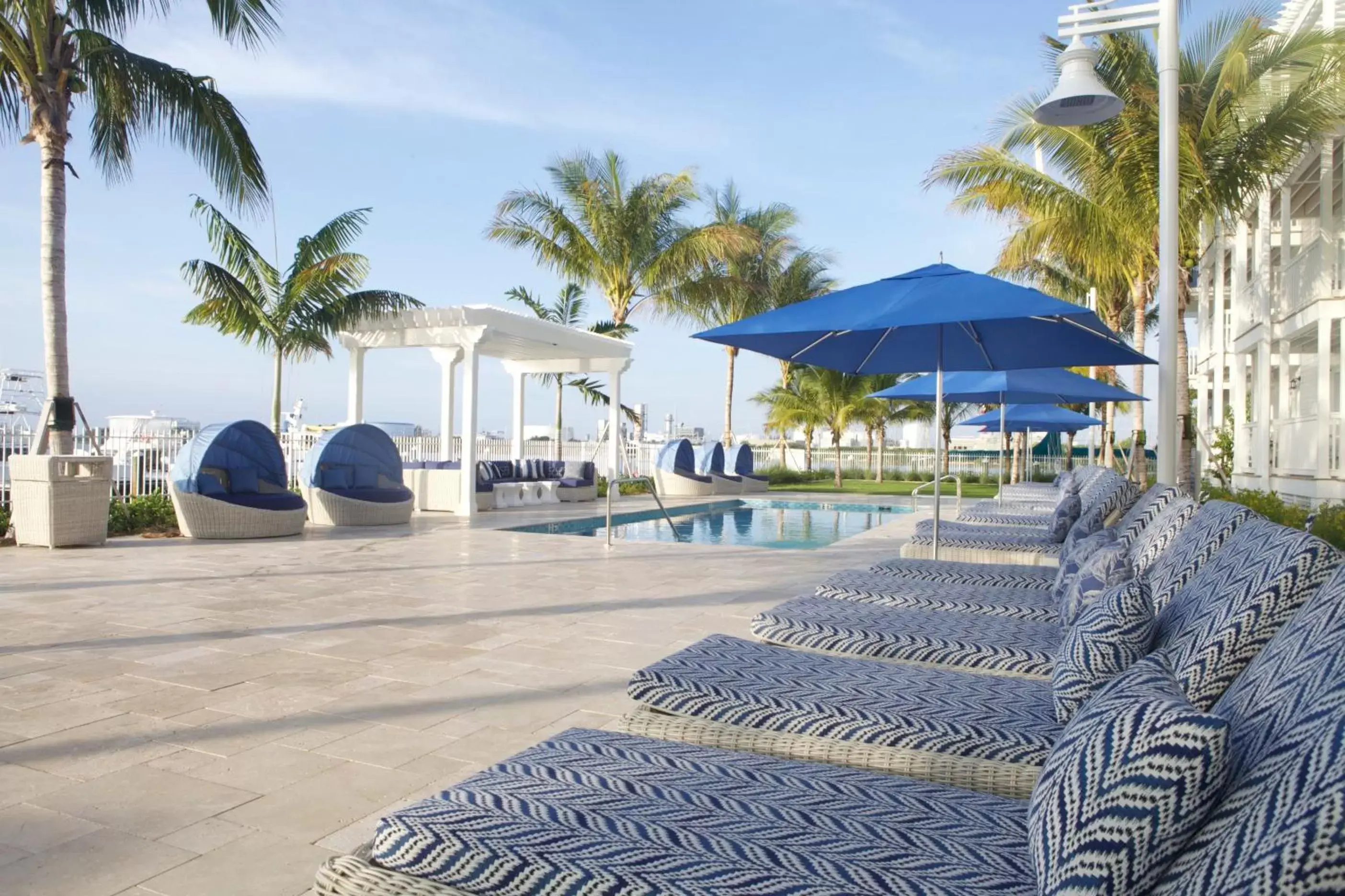 Patio, Swimming Pool in Oceans Edge Key West