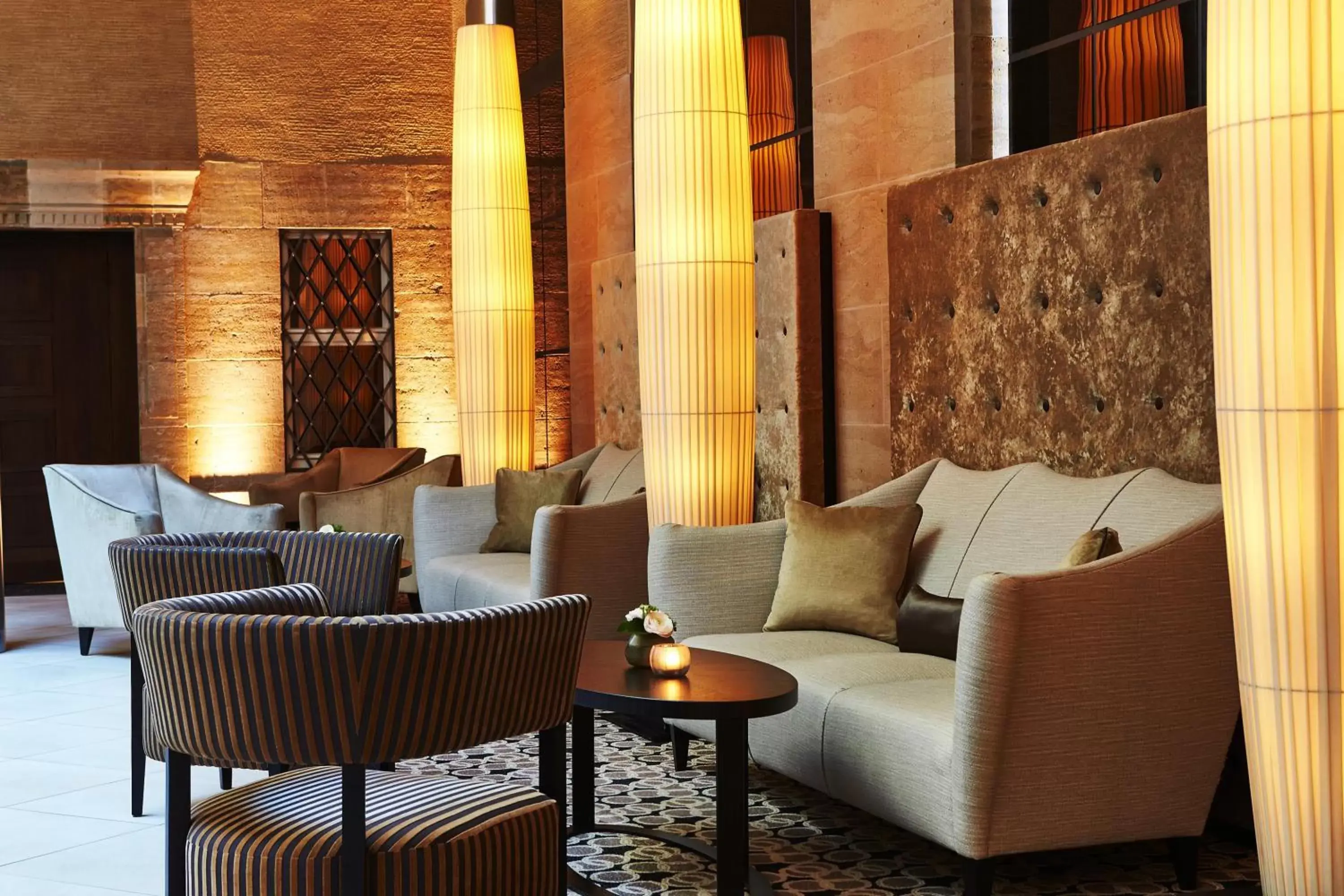 Lobby or reception, Lounge/Bar in Steigenberger Icon Grandhotel Handelshof Leipzig