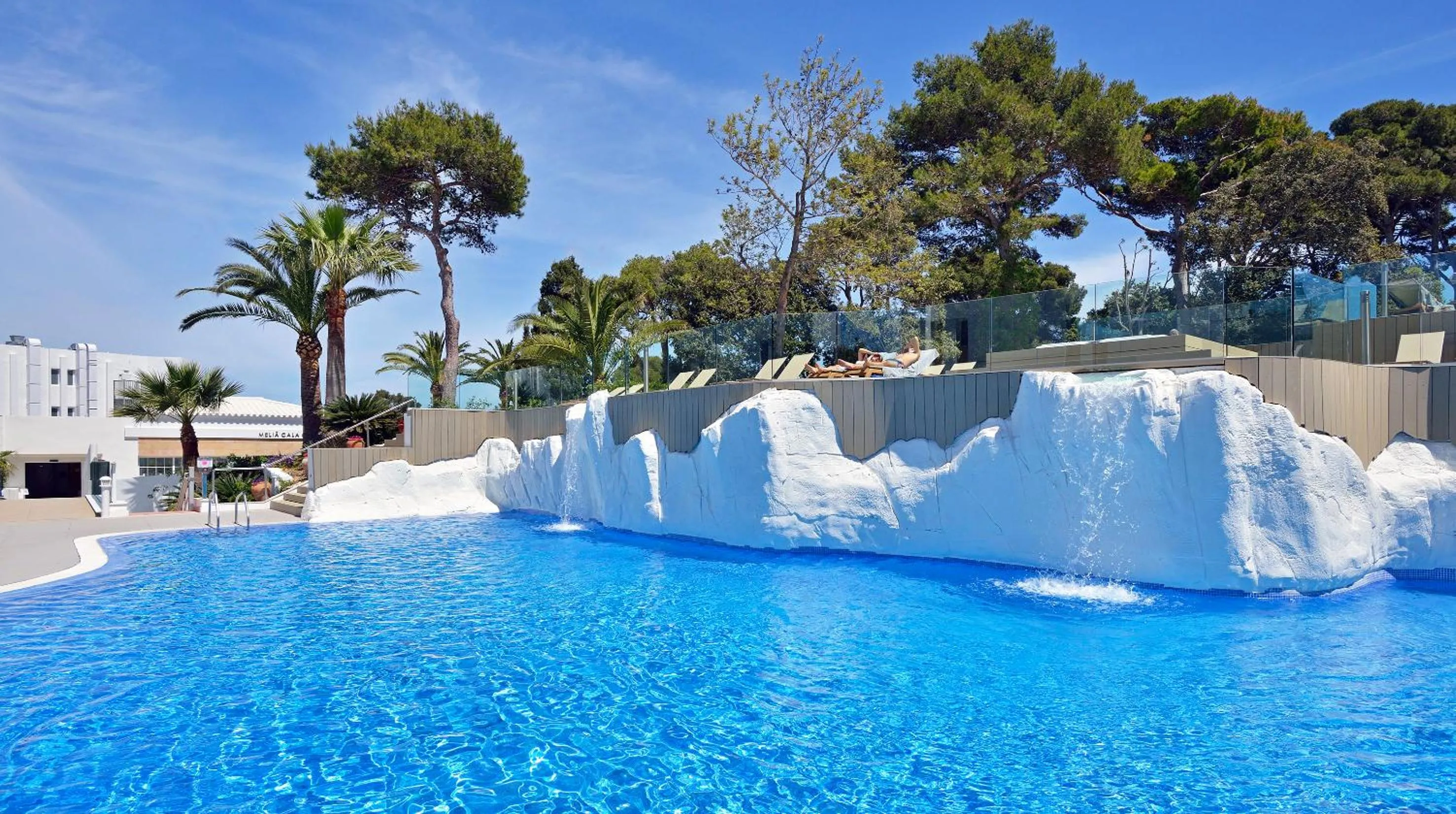 Swimming pool in Meliá Cala Galdana