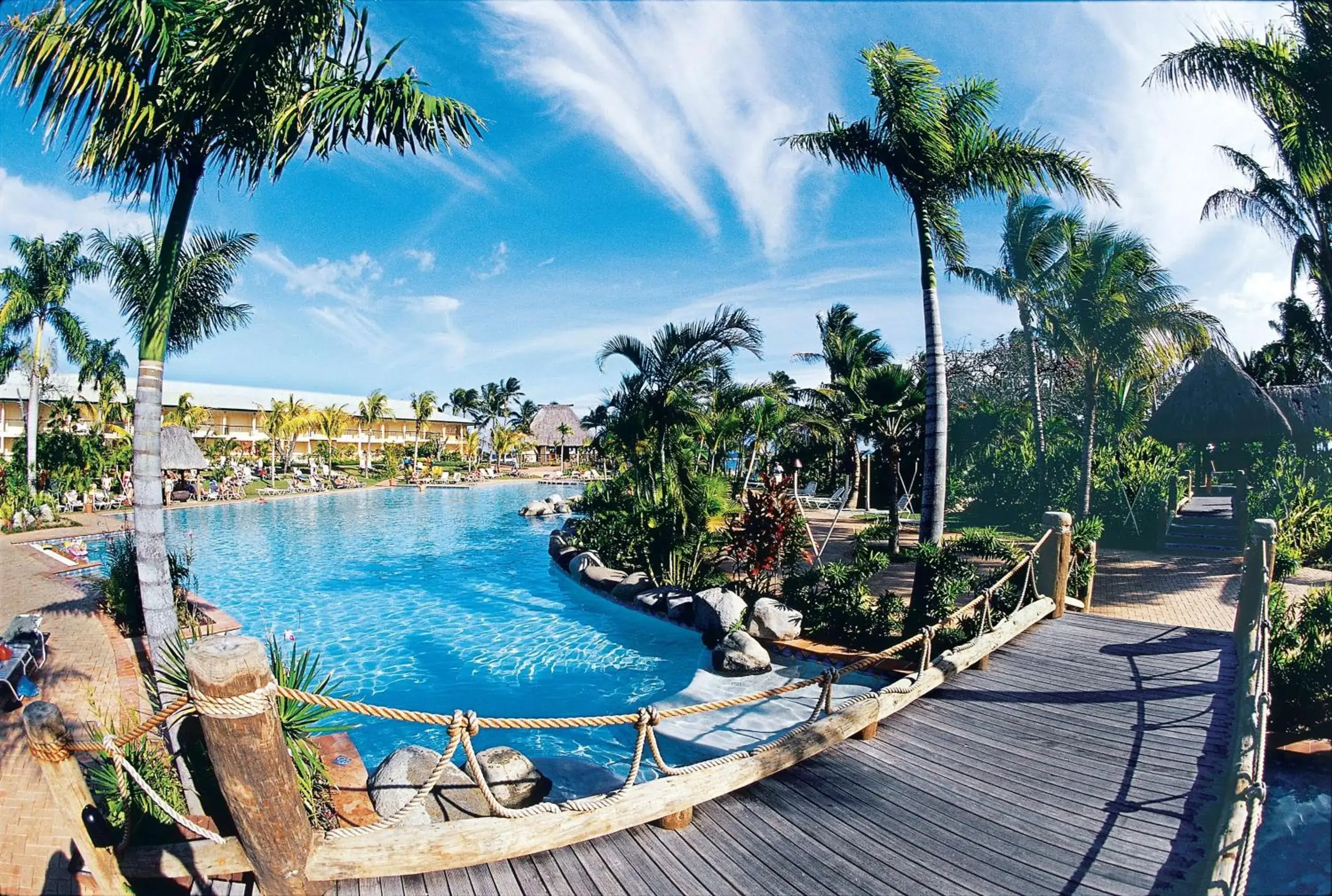 Pool View in Outrigger Fiji Beach Resort