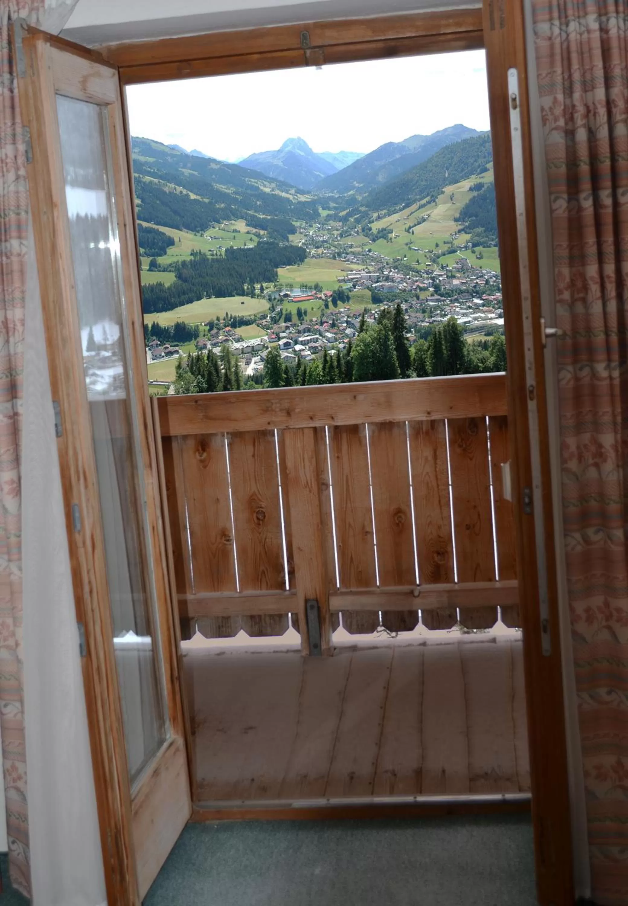 Mountain view in Hotel Garni Wieshof