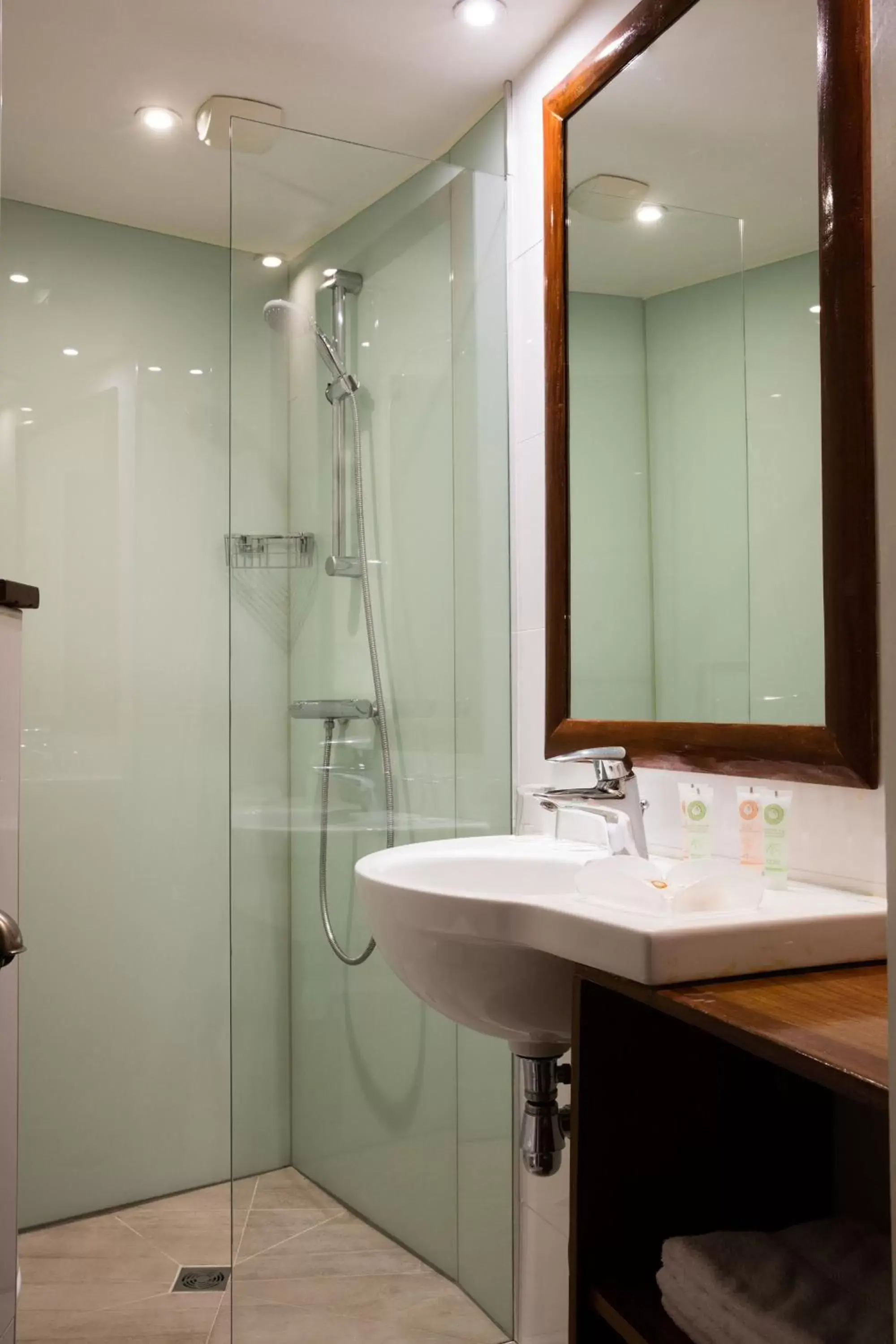 Shower, Bathroom in Best Western Aramis Saint Germain