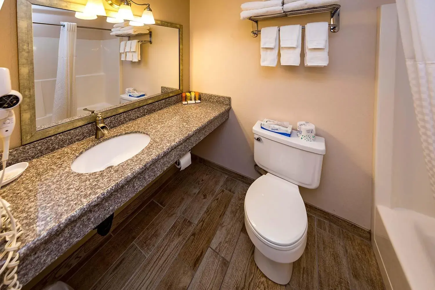 Bathroom in Nisqually Lodge