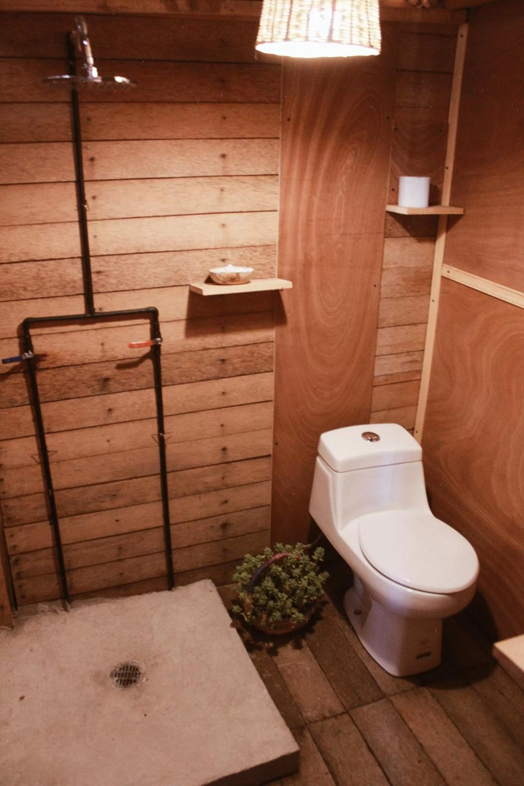 Bathroom in Cabañas Campestres El Naranjo