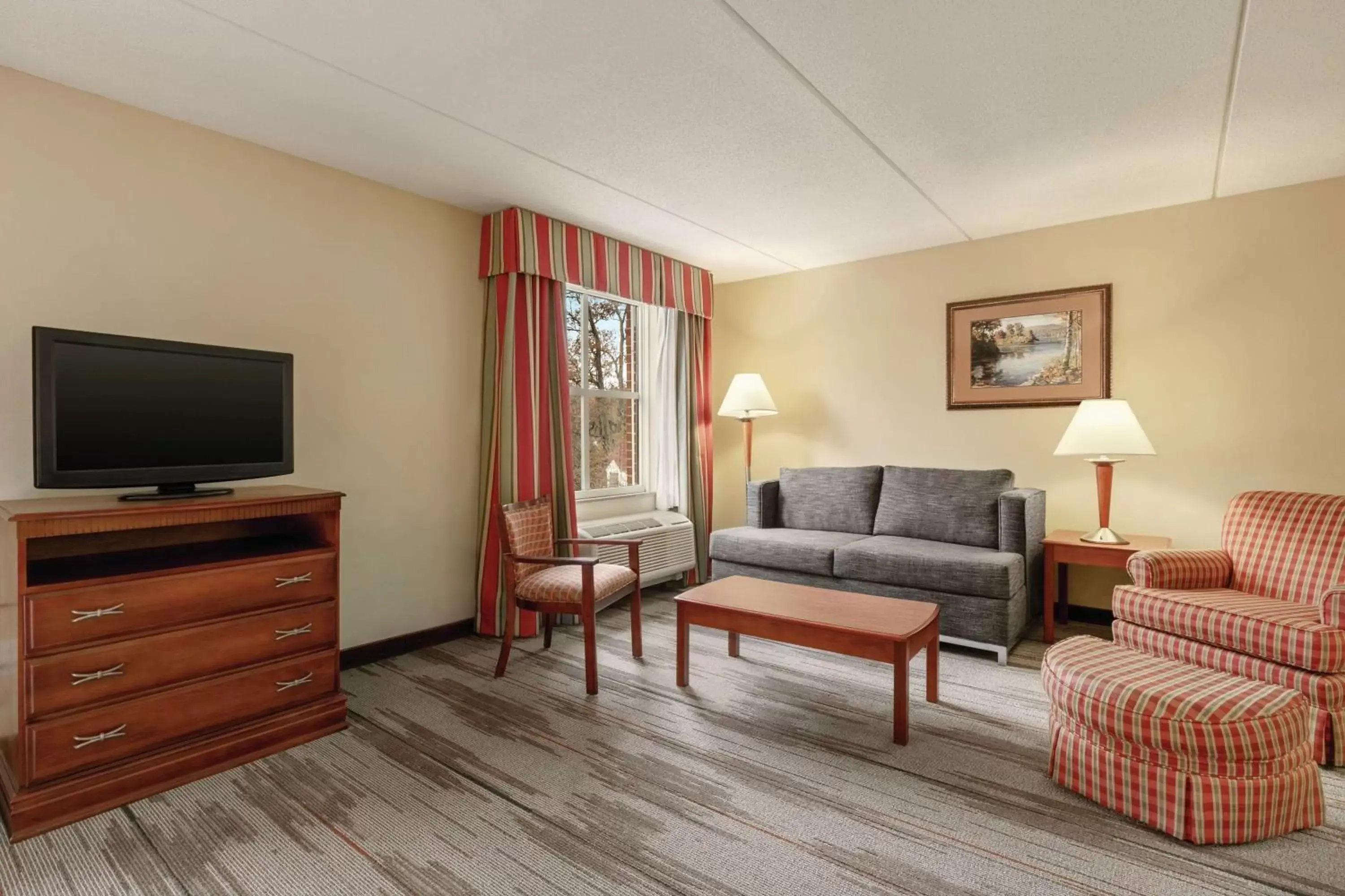 Living room, Seating Area in Hampton Inn & Suites Williamsburg Historic District